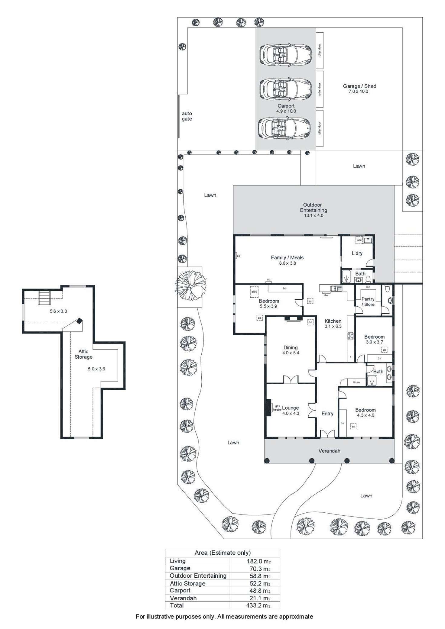 Floorplan of Homely house listing, 26 Cassie Street, Collinswood SA 5081