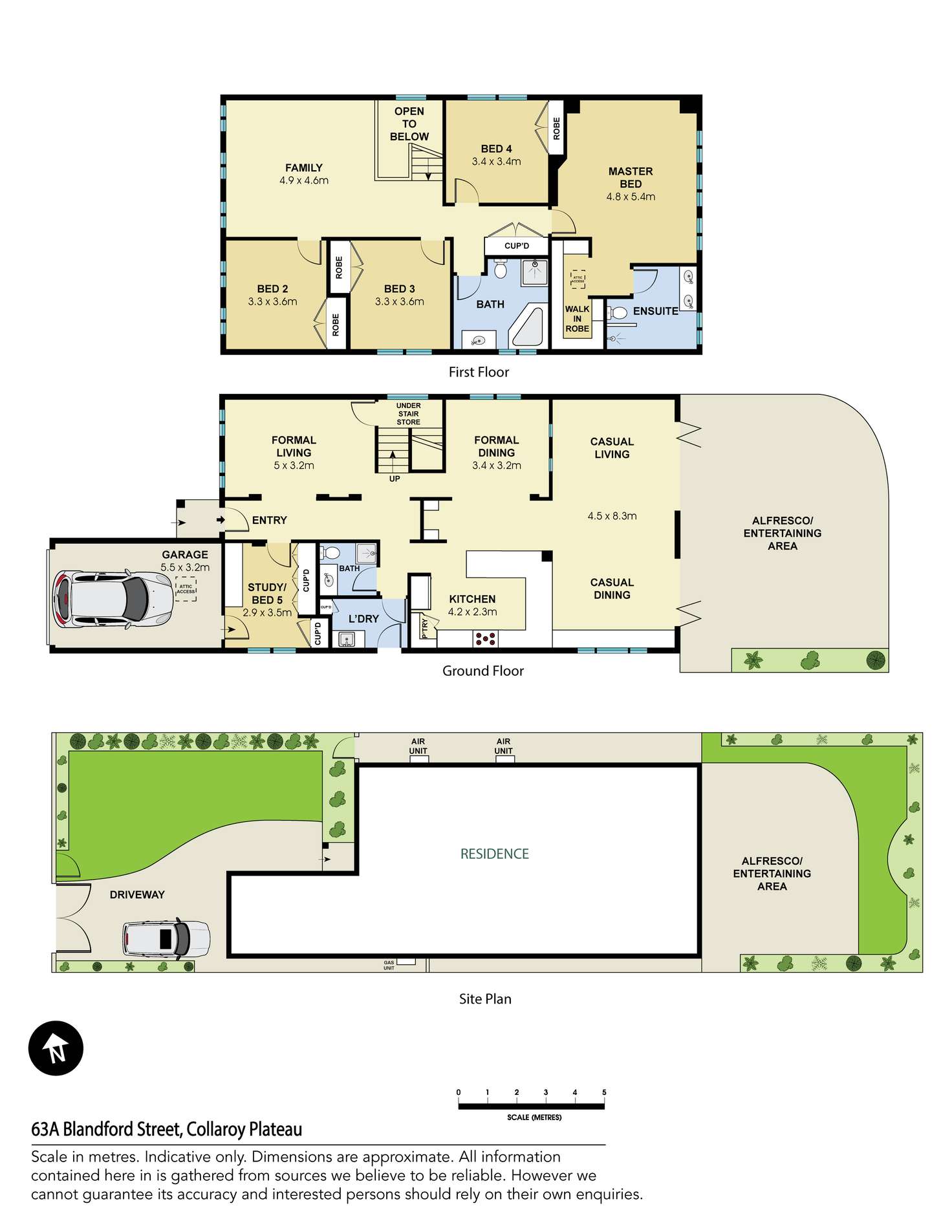 Floorplan of Homely house listing, 63a Blandford Street, Collaroy Plateau NSW 2097