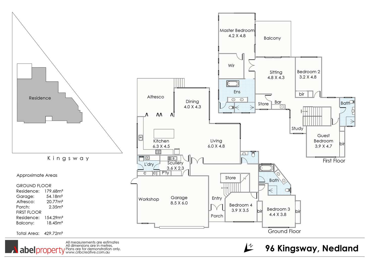 Floorplan of Homely house listing, 96 Kingsway, Nedlands WA 6009