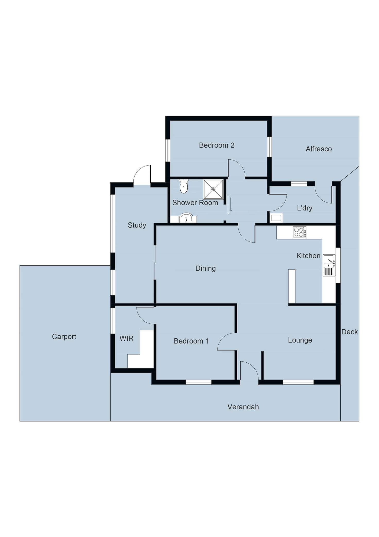 Floorplan of Homely house listing, 73 Military Bypass Road, Armstrong VIC 3377
