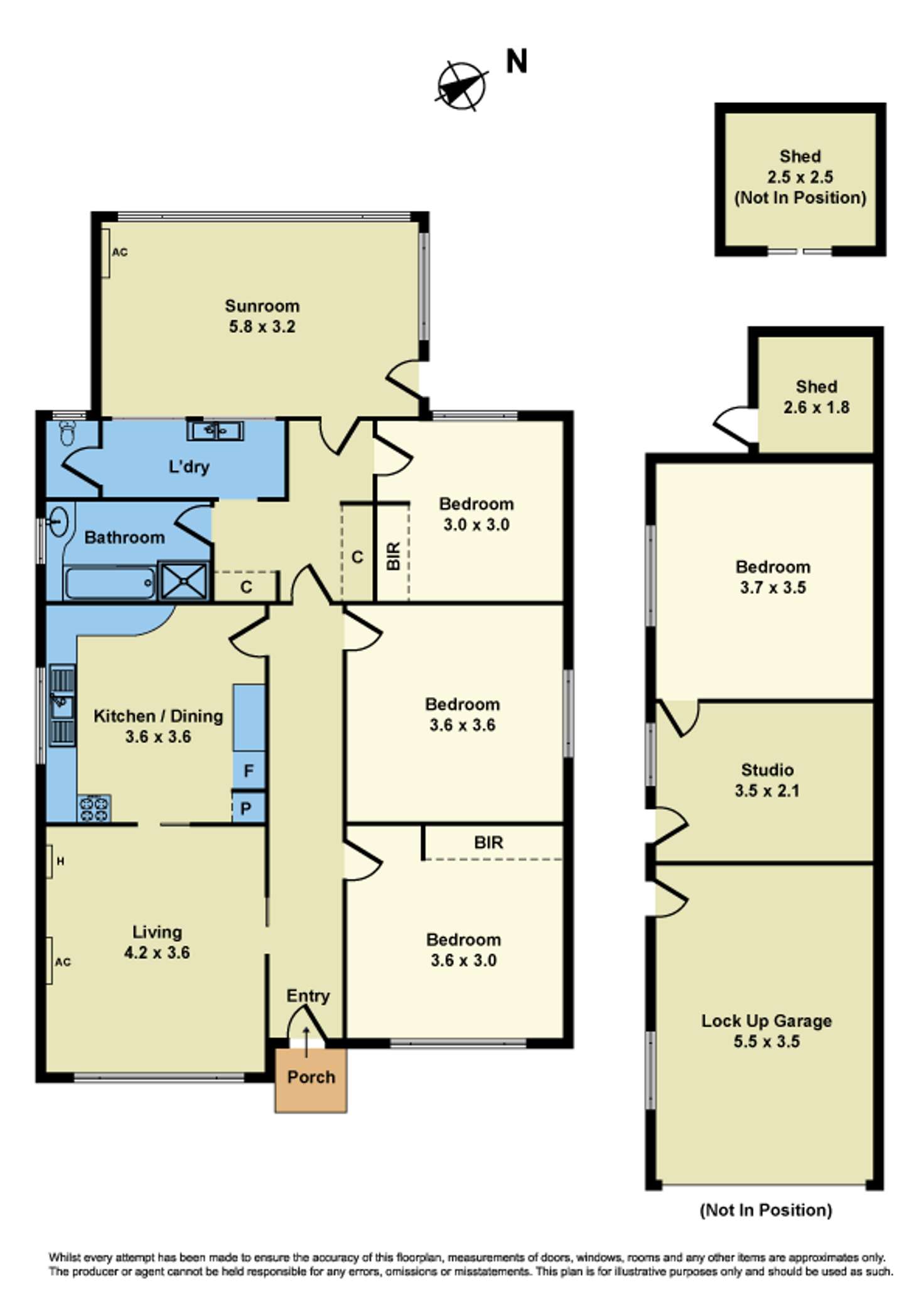 Floorplan of Homely house listing, 3 Chelsey Street, Ardeer VIC 3022