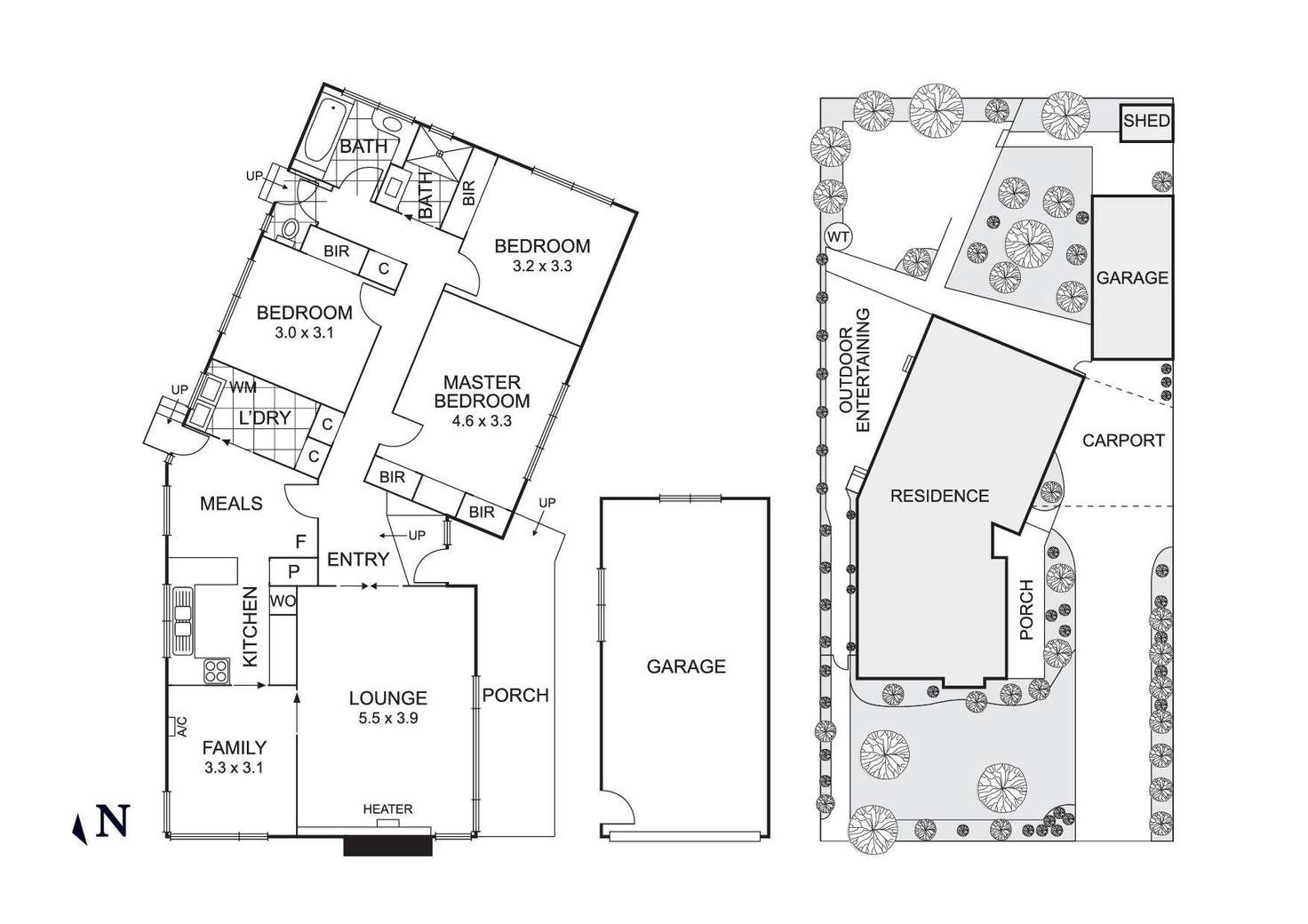 Floorplan of Homely house listing, 20 Hotham Street, Templestowe Lower VIC 3107