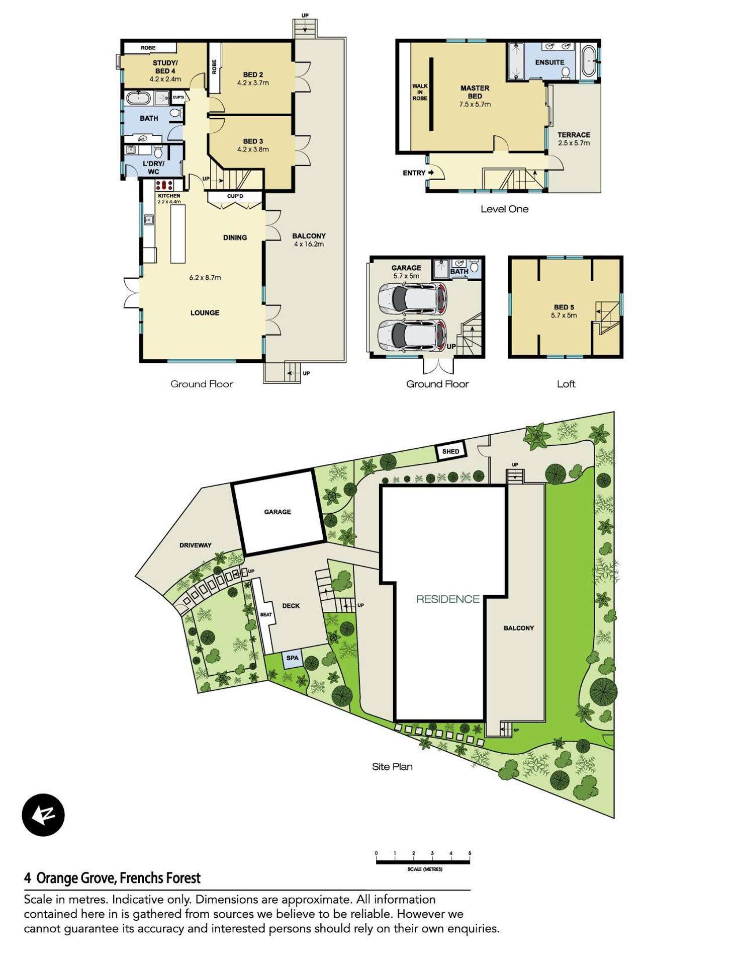 Floorplan of Homely house listing, 4 Orange Grove, Frenchs Forest NSW 2086