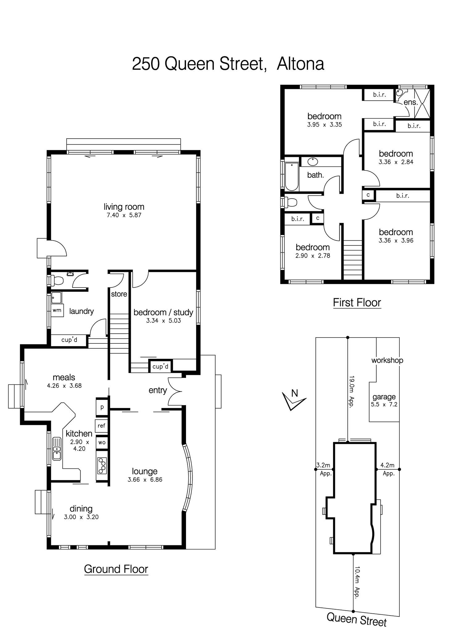 Floorplan of Homely house listing, 250 Queen Street, Altona VIC 3018