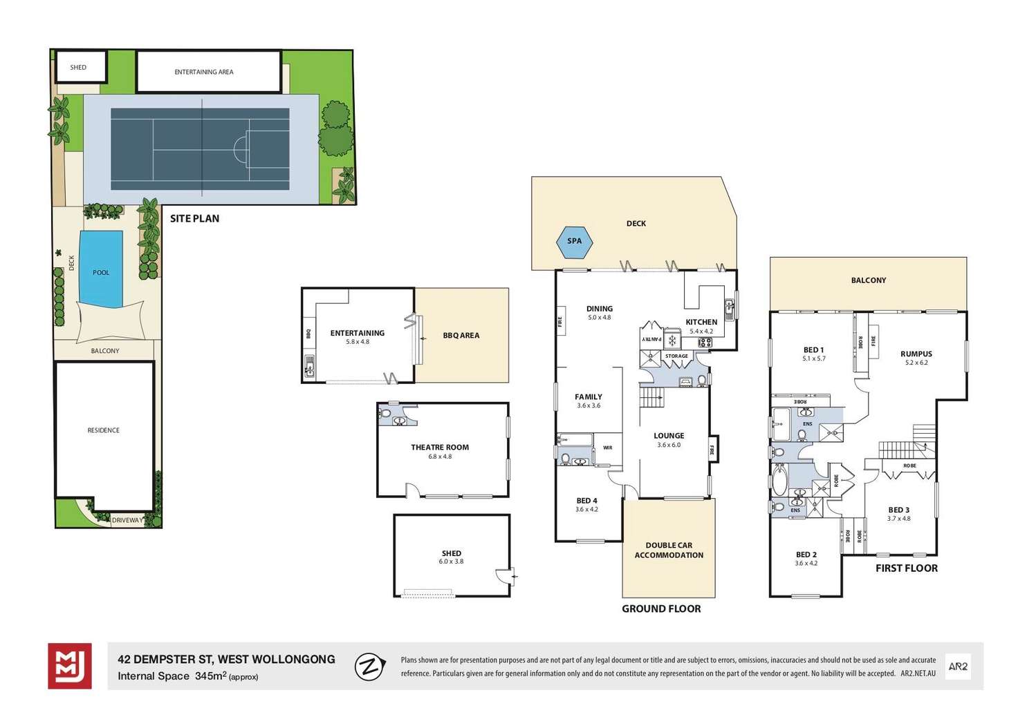 Floorplan of Homely house listing, 42 Dempster Street, West Wollongong NSW 2500