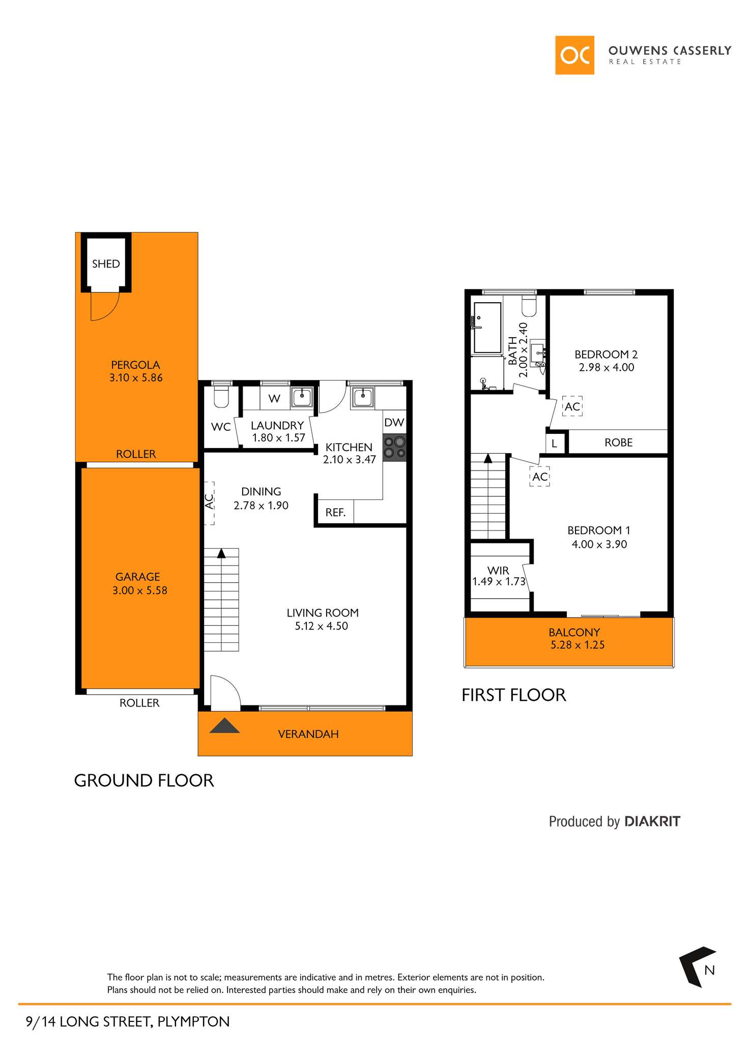 Floorplan of Homely house listing, 9/14-16 Long Street, Plympton SA 5038