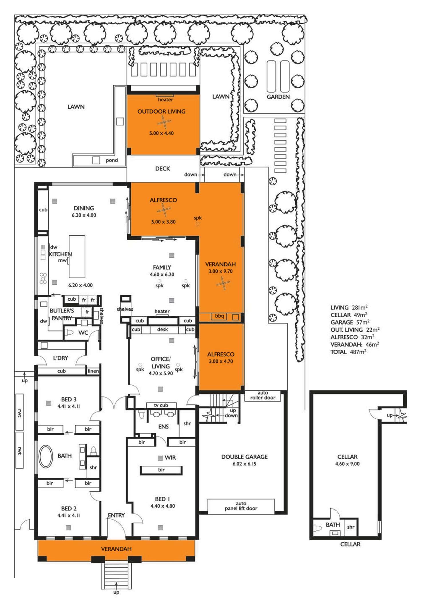 Floorplan of Homely house listing, 66 High Street, Burnside SA 5066