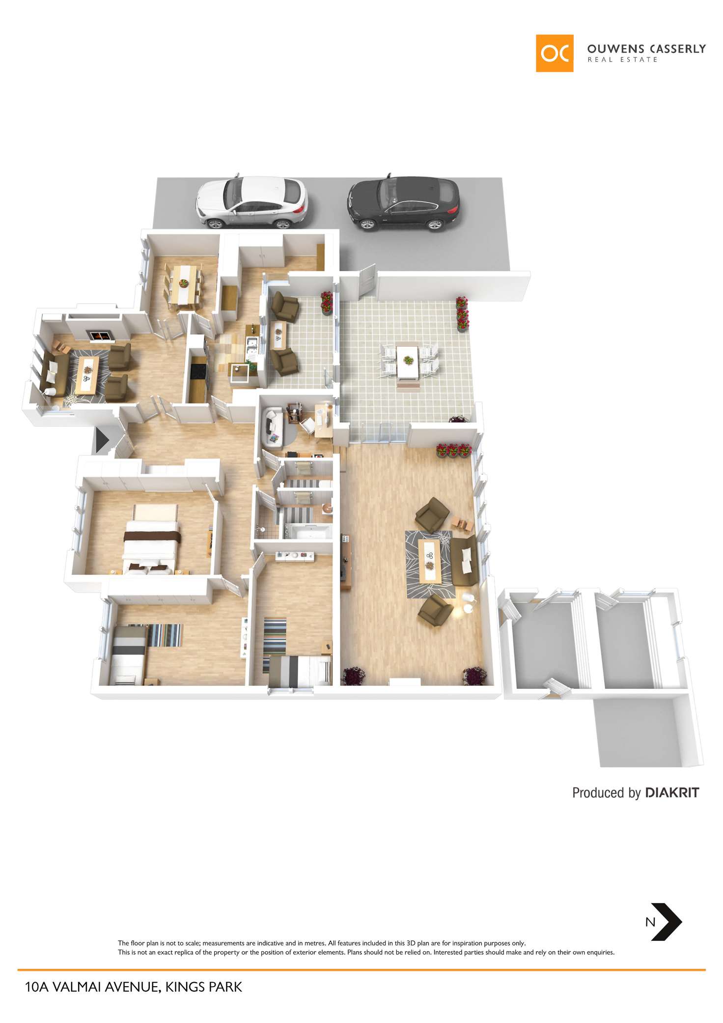 Floorplan of Homely house listing, 10A Valmai Avenue, Kings Park SA 5034