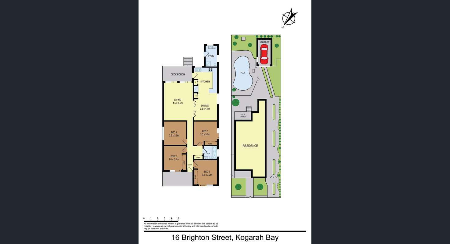 Floorplan of Homely house listing, 16 Brighton Street, Kogarah Bay NSW 2217