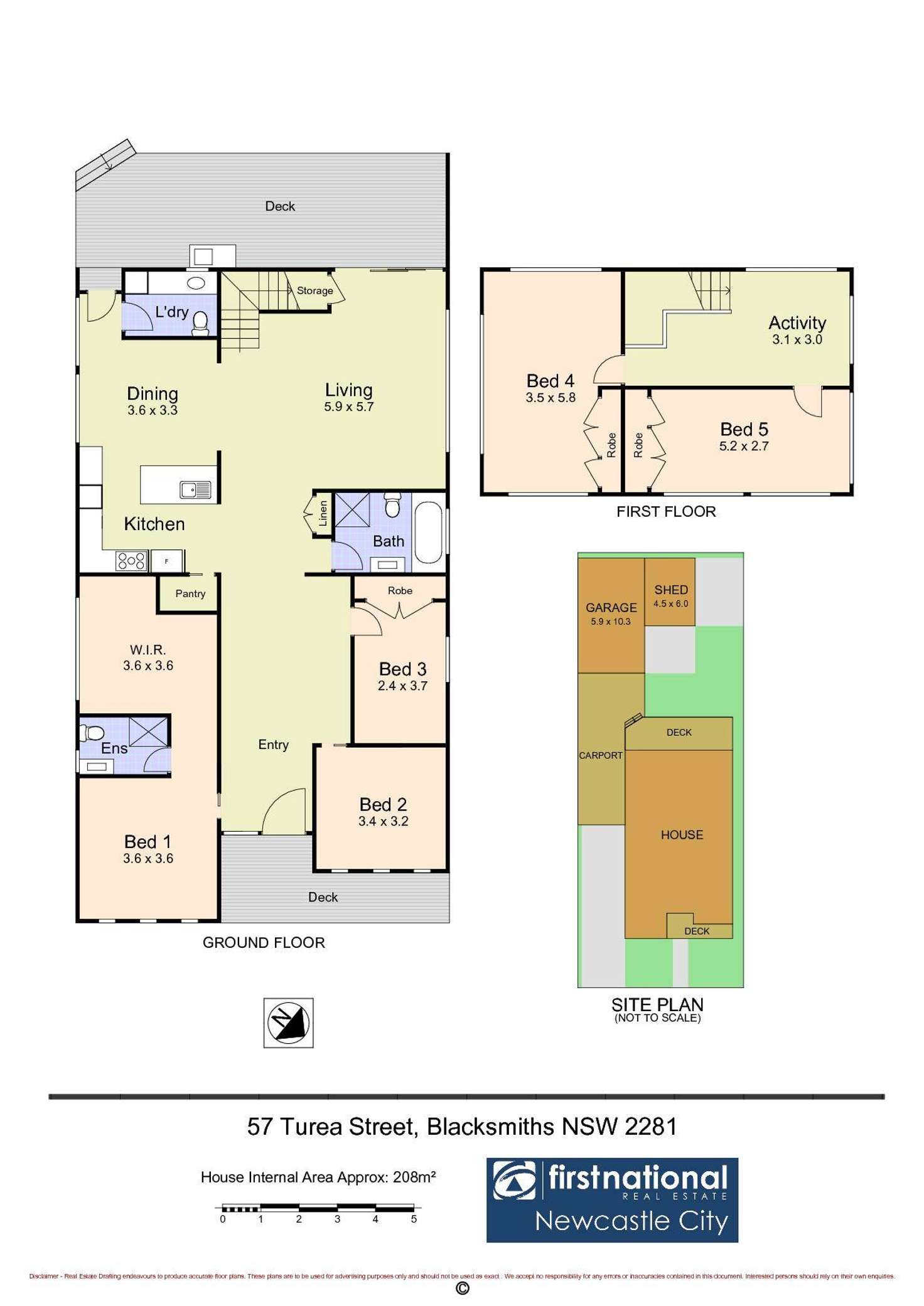Floorplan of Homely house listing, 57 Turea Street, Blacksmiths NSW 2281