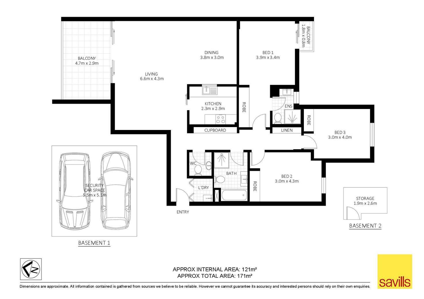 Floorplan of Homely apartment listing, 21/16-24 Merriwa Street, Gordon NSW 2072