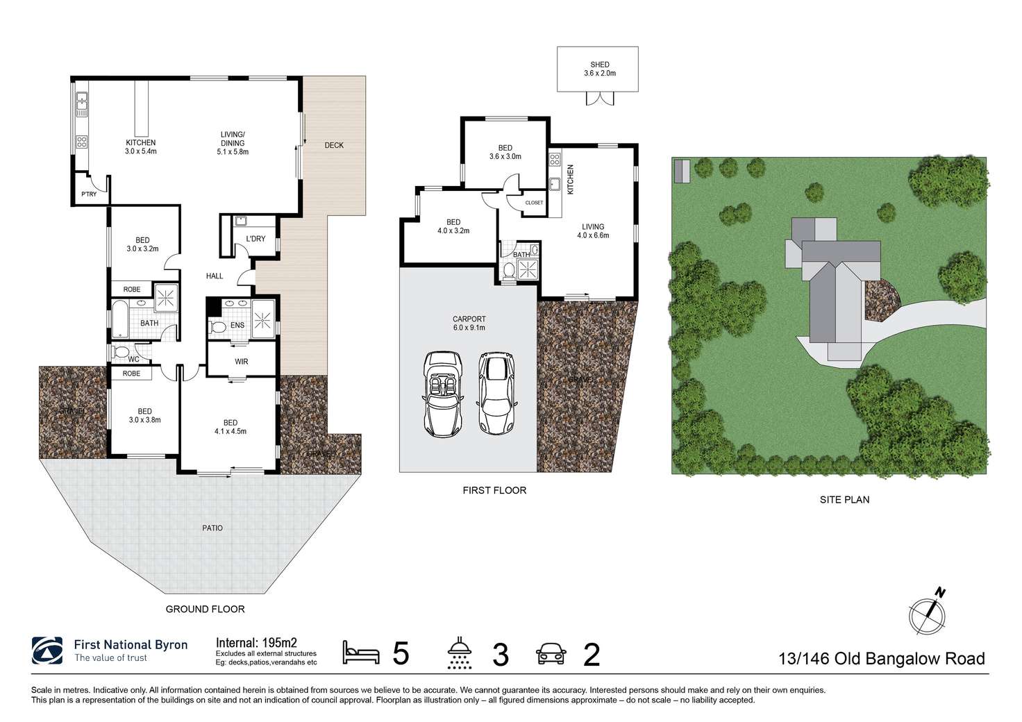 Floorplan of Homely house listing, 13/146 Old Bangalow Road, Byron Bay NSW 2481