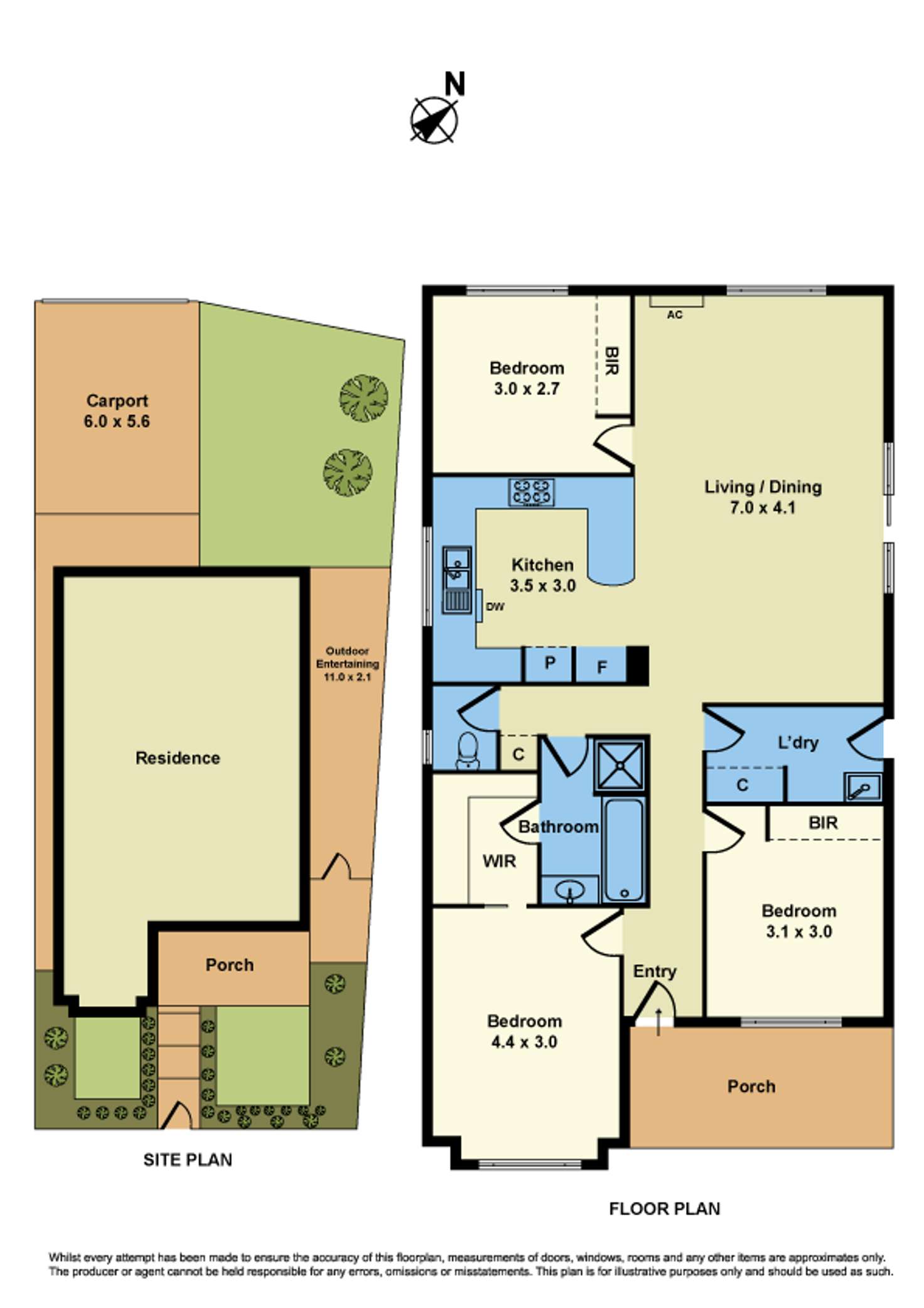 Floorplan of Homely house listing, 4 Skipper Drive, Altona Meadows VIC 3028