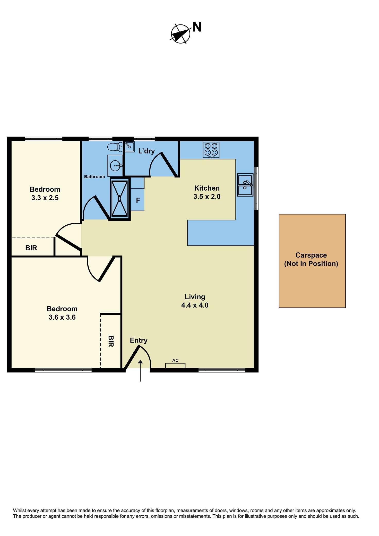 Floorplan of Homely apartment listing, 10/4 Cooper Street, Sunshine VIC 3020
