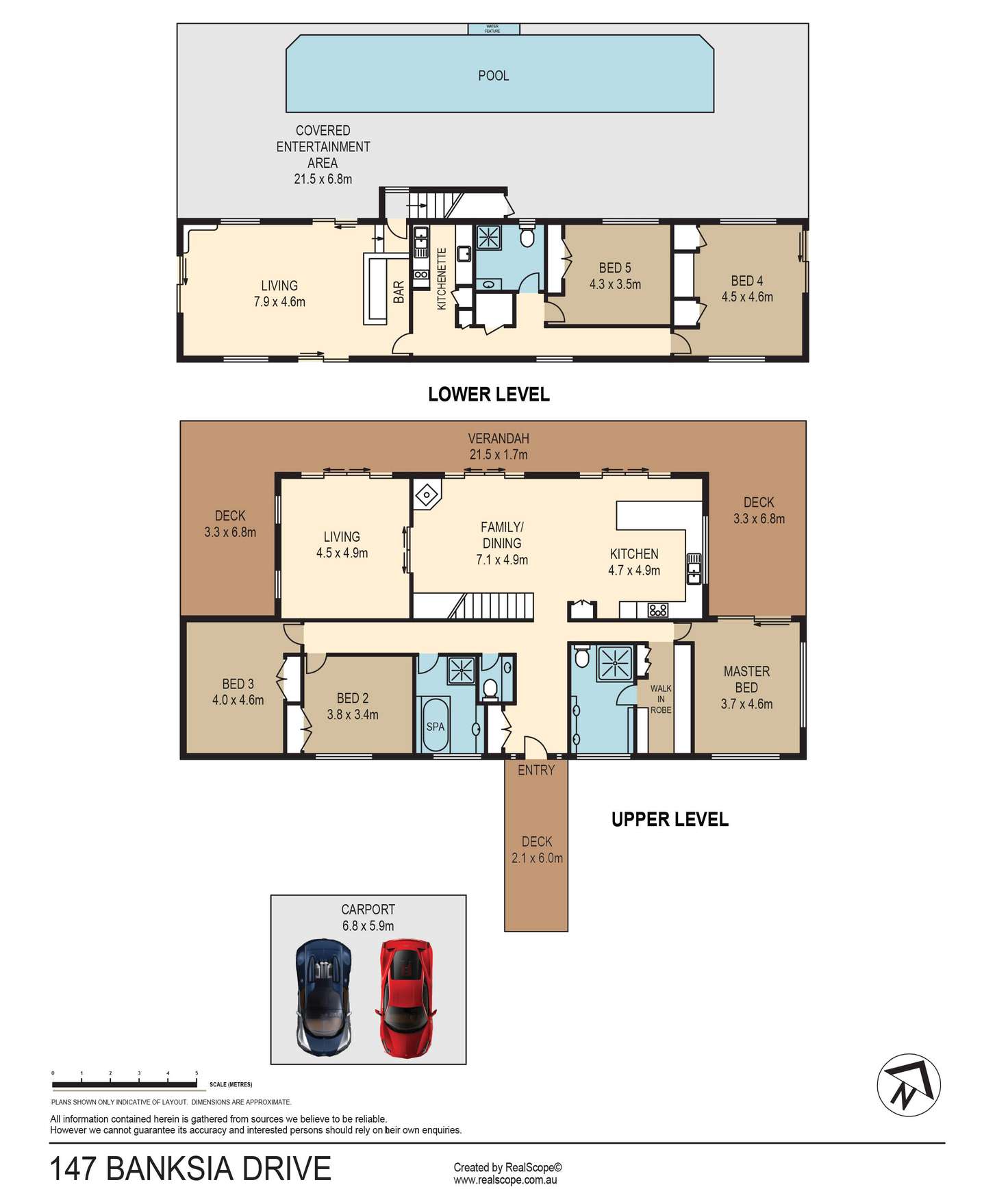 Floorplan of Homely house listing, 147 Banksia Drive, Mount Crosby QLD 4306