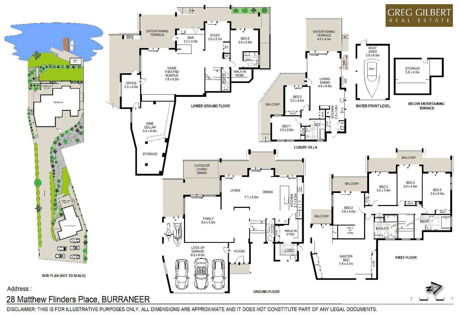 Floorplan of Homely house listing, 28 Matthew Flinders Place, Burraneer NSW 2230