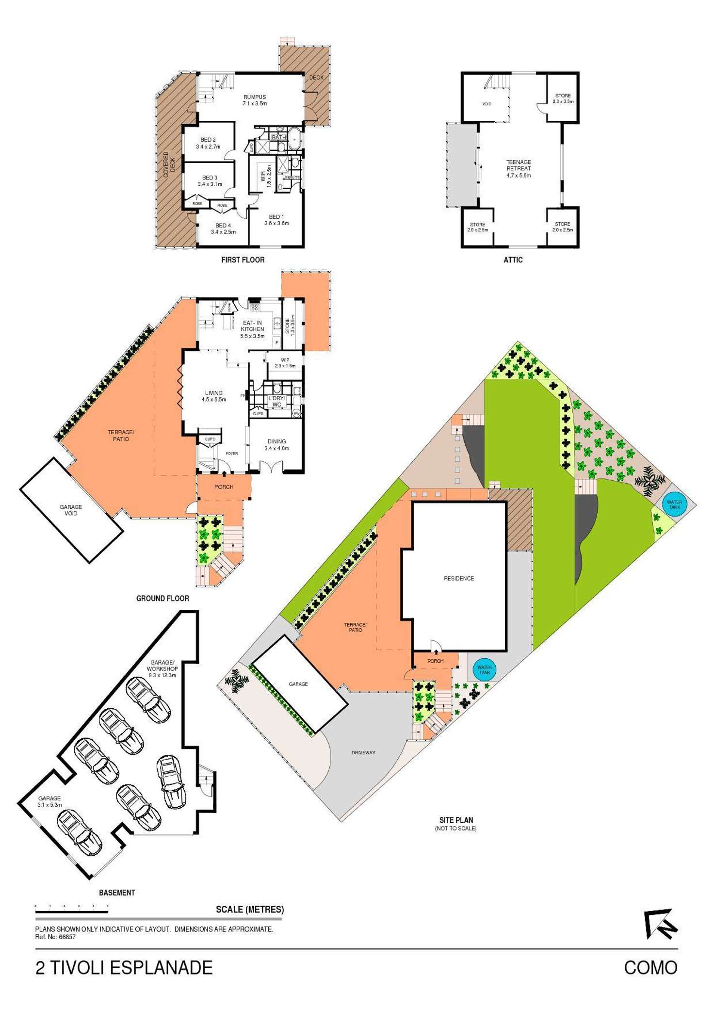 Floorplan of Homely house listing, 2 Tivoli Esplanade, Como NSW 2226