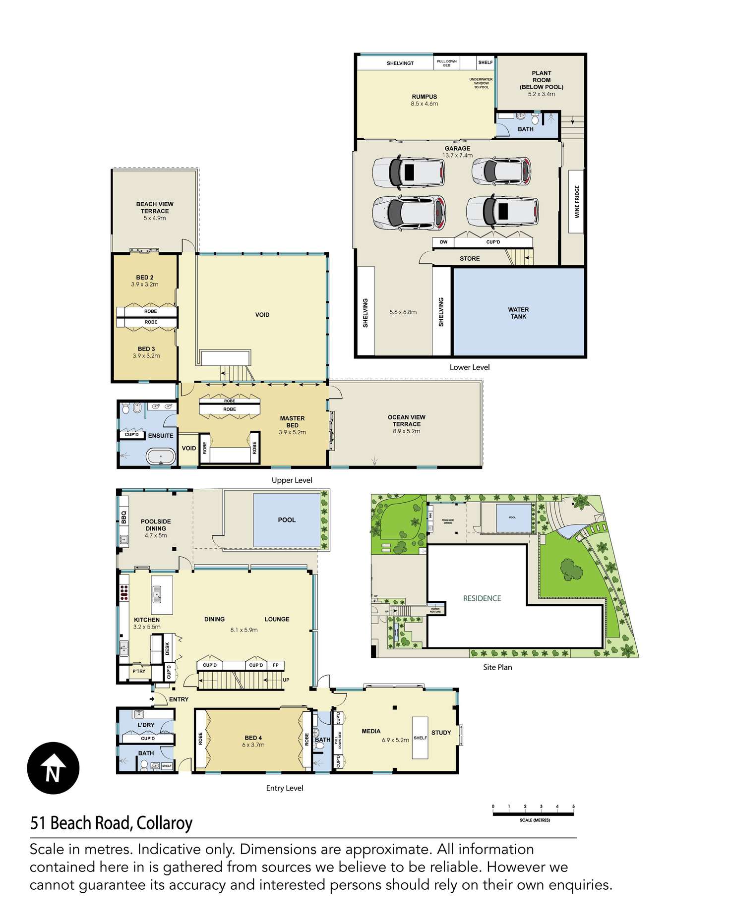 Floorplan of Homely house listing, 51 Beach Road, Collaroy NSW 2097