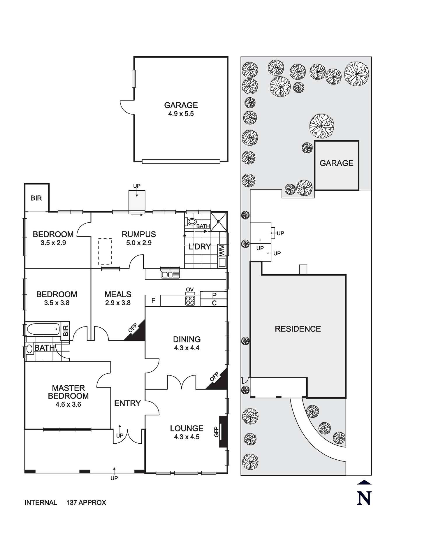 Floorplan of Homely house listing, 13 Anzac Avenue, Coburg North VIC 3058