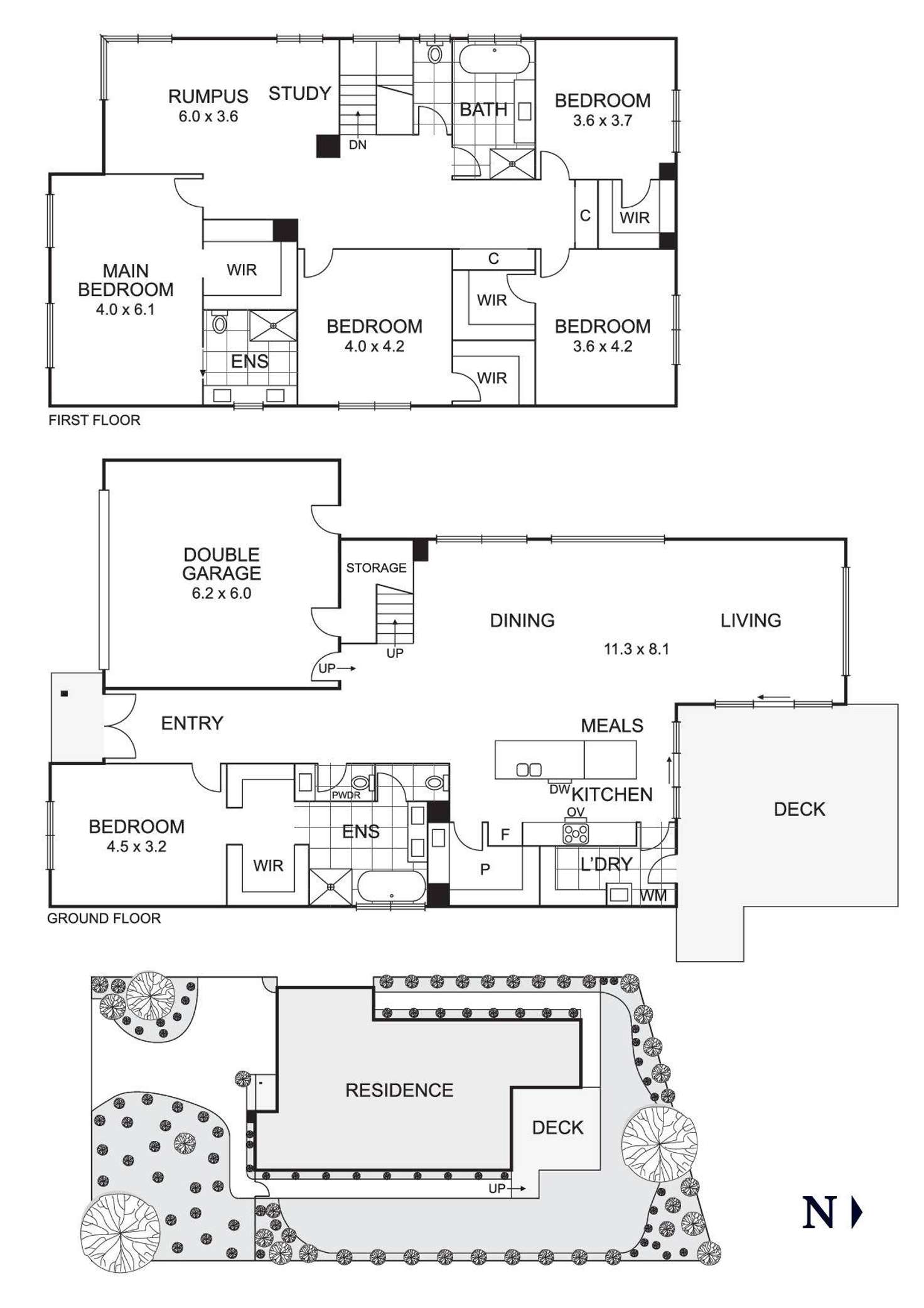 Floorplan of Homely house listing, 21 Grove Street, Vermont VIC 3133
