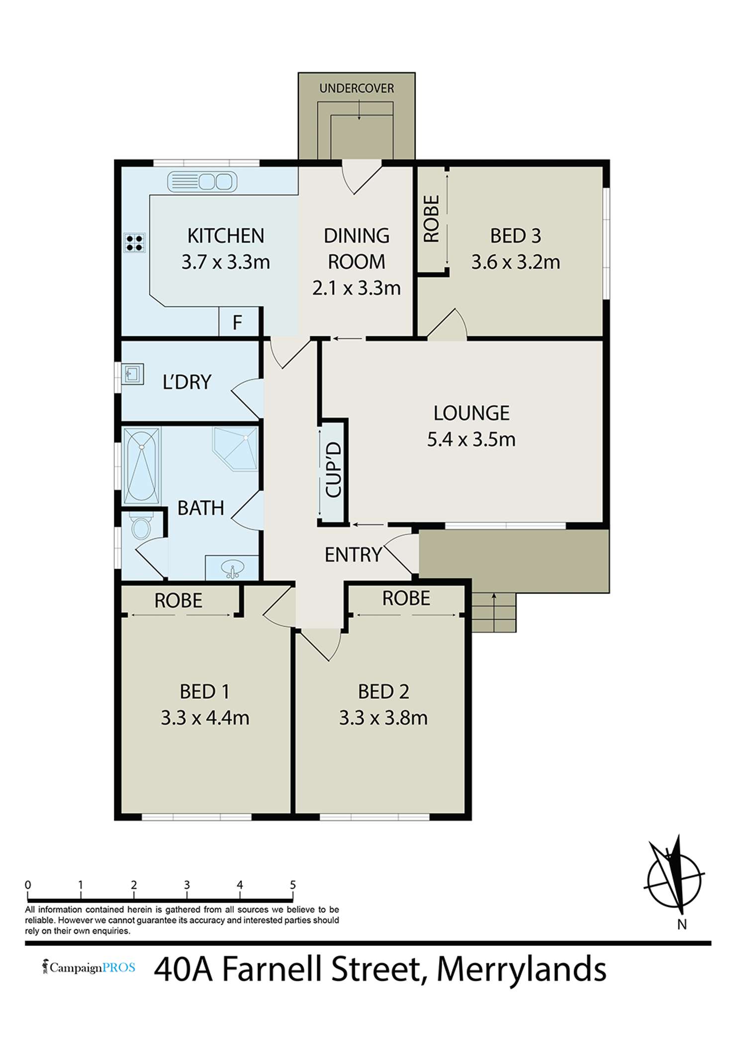 Floorplan of Homely house listing, 40a Farnell Street, Merrylands NSW 2160
