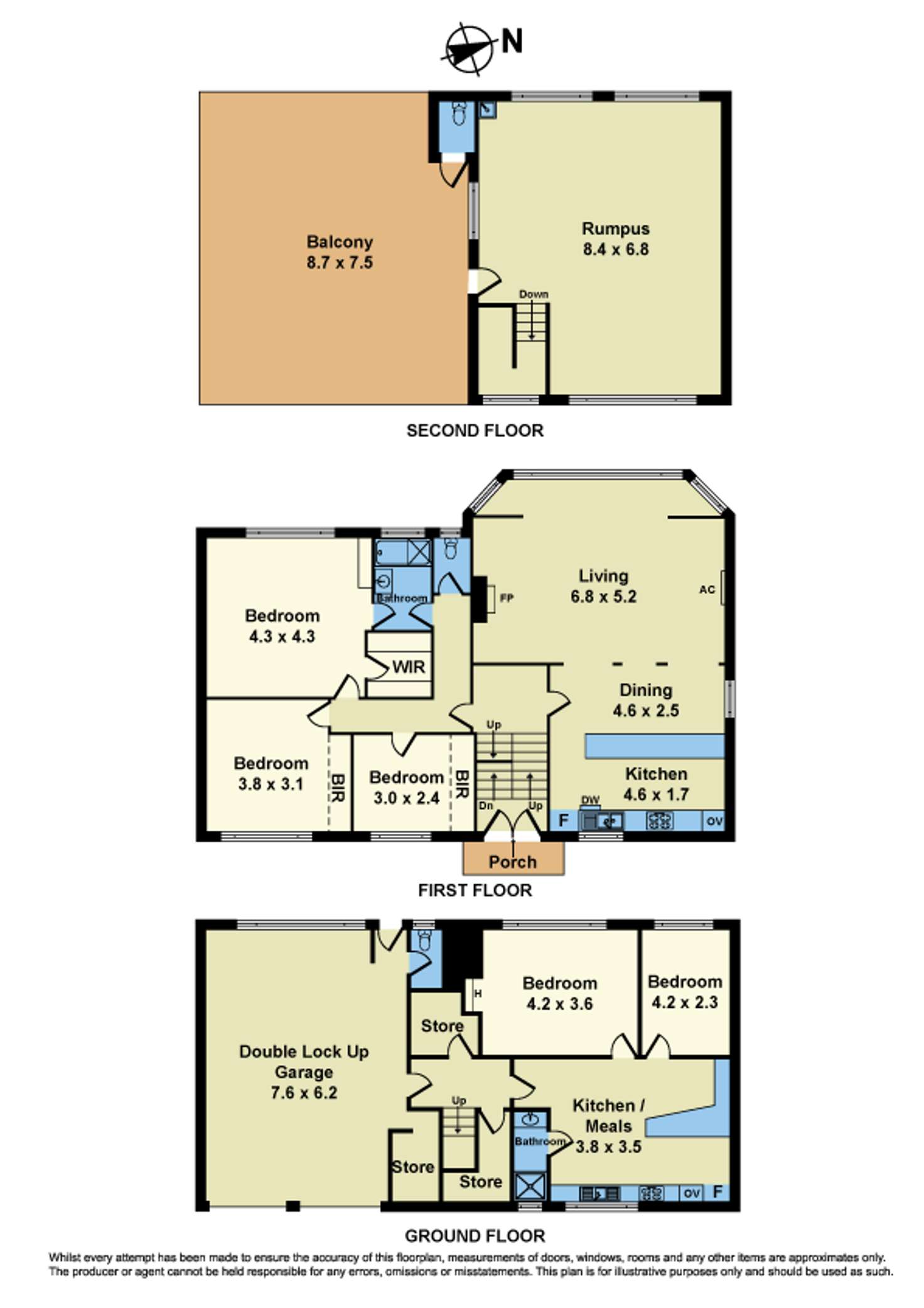 Floorplan of Homely house listing, 1 Holt Street, Ardeer VIC 3022