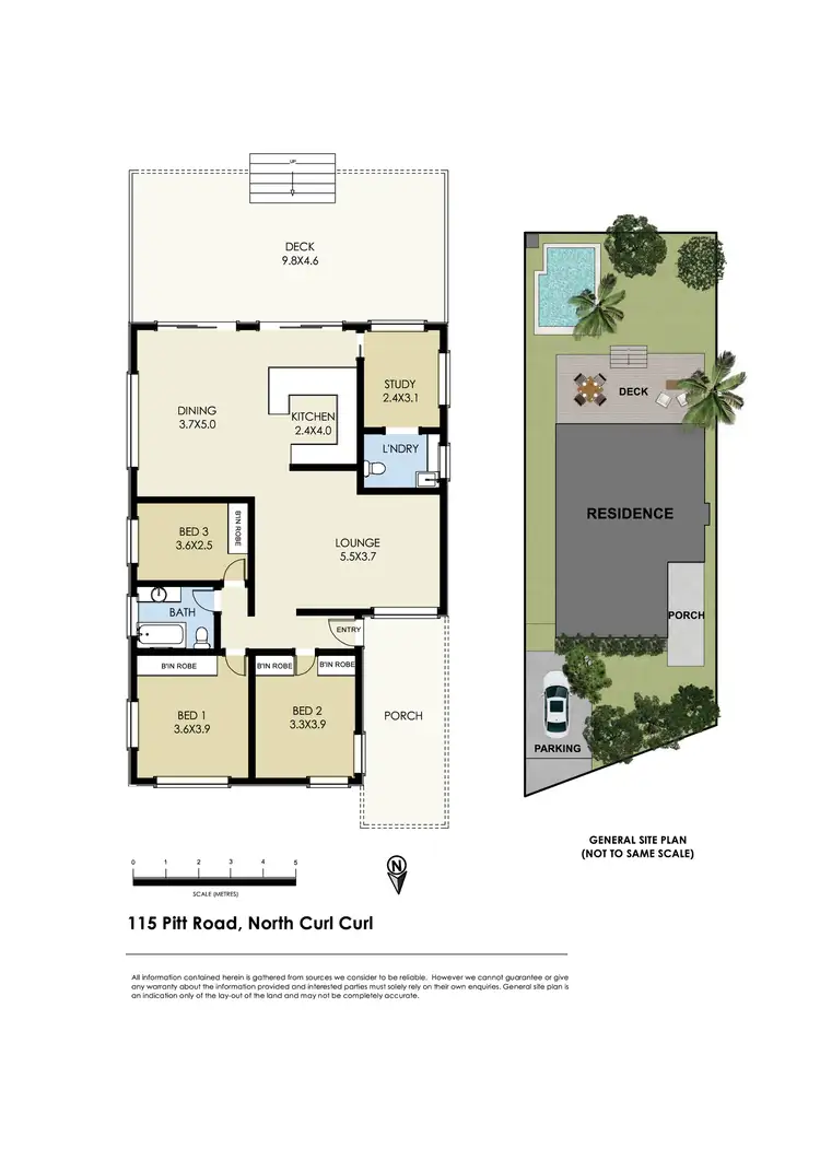 Floorplan of Homely house listing, 115 Pitt Road, North Curl Curl NSW 2099