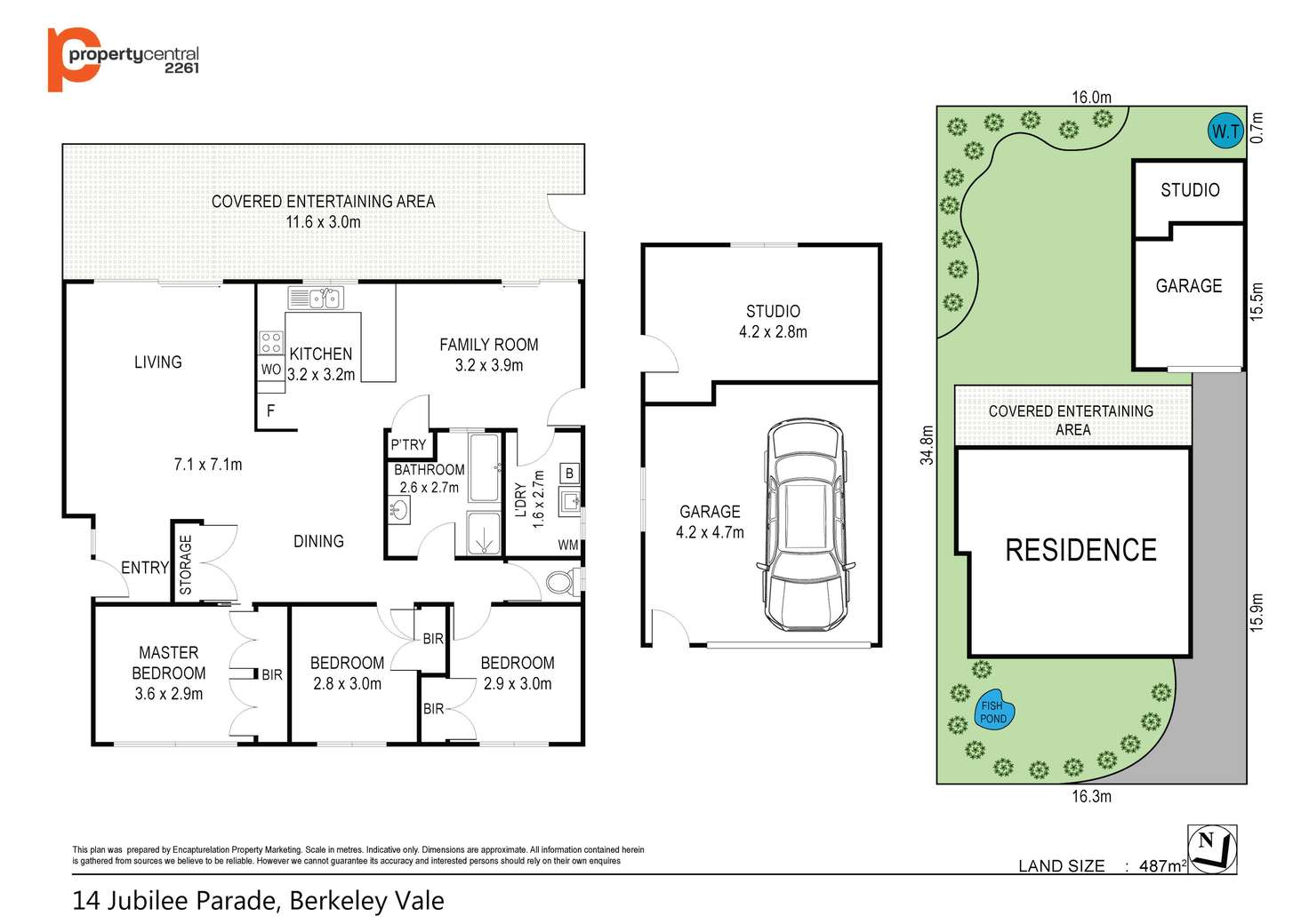 Floorplan of Homely house listing, 14 Jubilee Parade, Berkeley Vale NSW 2261