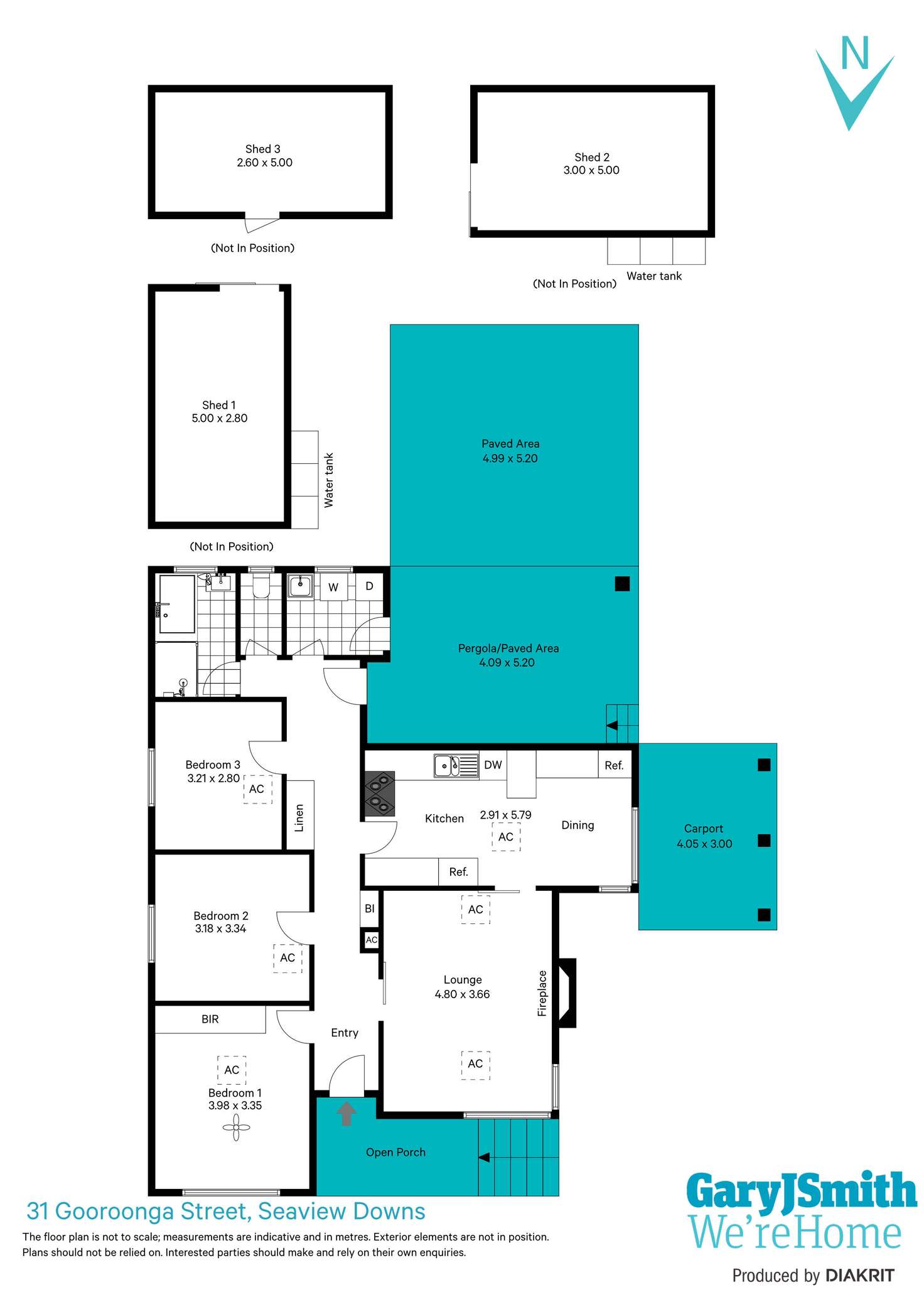 Floorplan of Homely house listing, 31 Gooroonga Street, Seaview Downs SA 5049