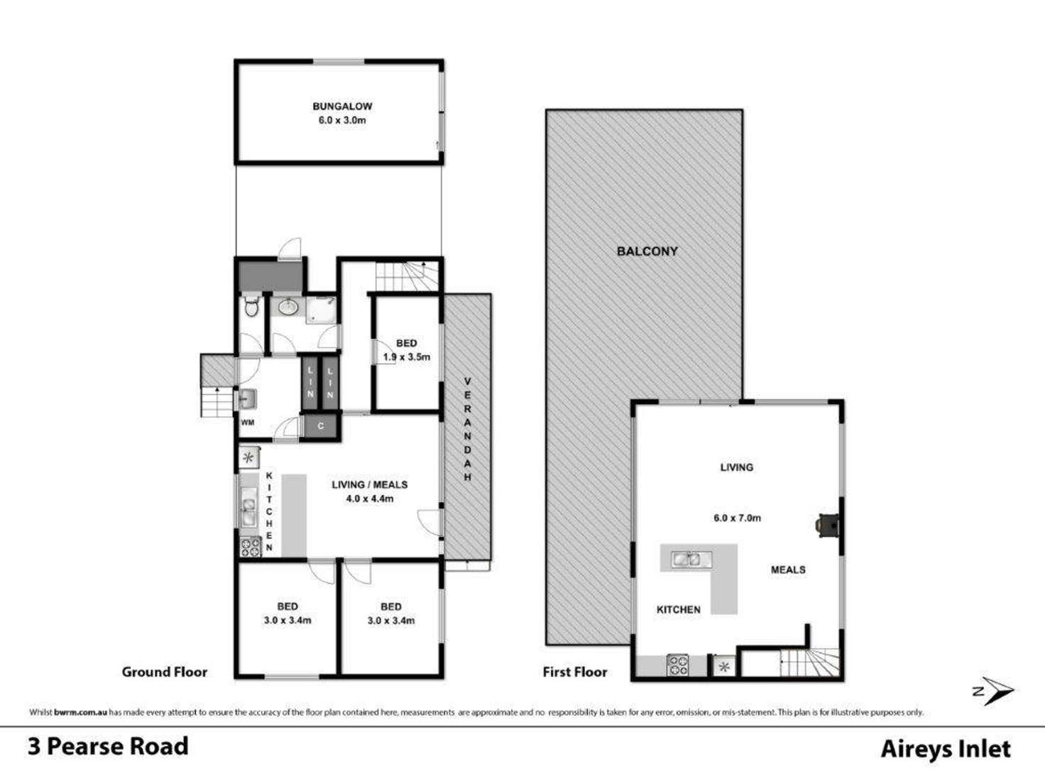 Floorplan of Homely house listing, 3 Pearse Road, Aireys Inlet VIC 3231