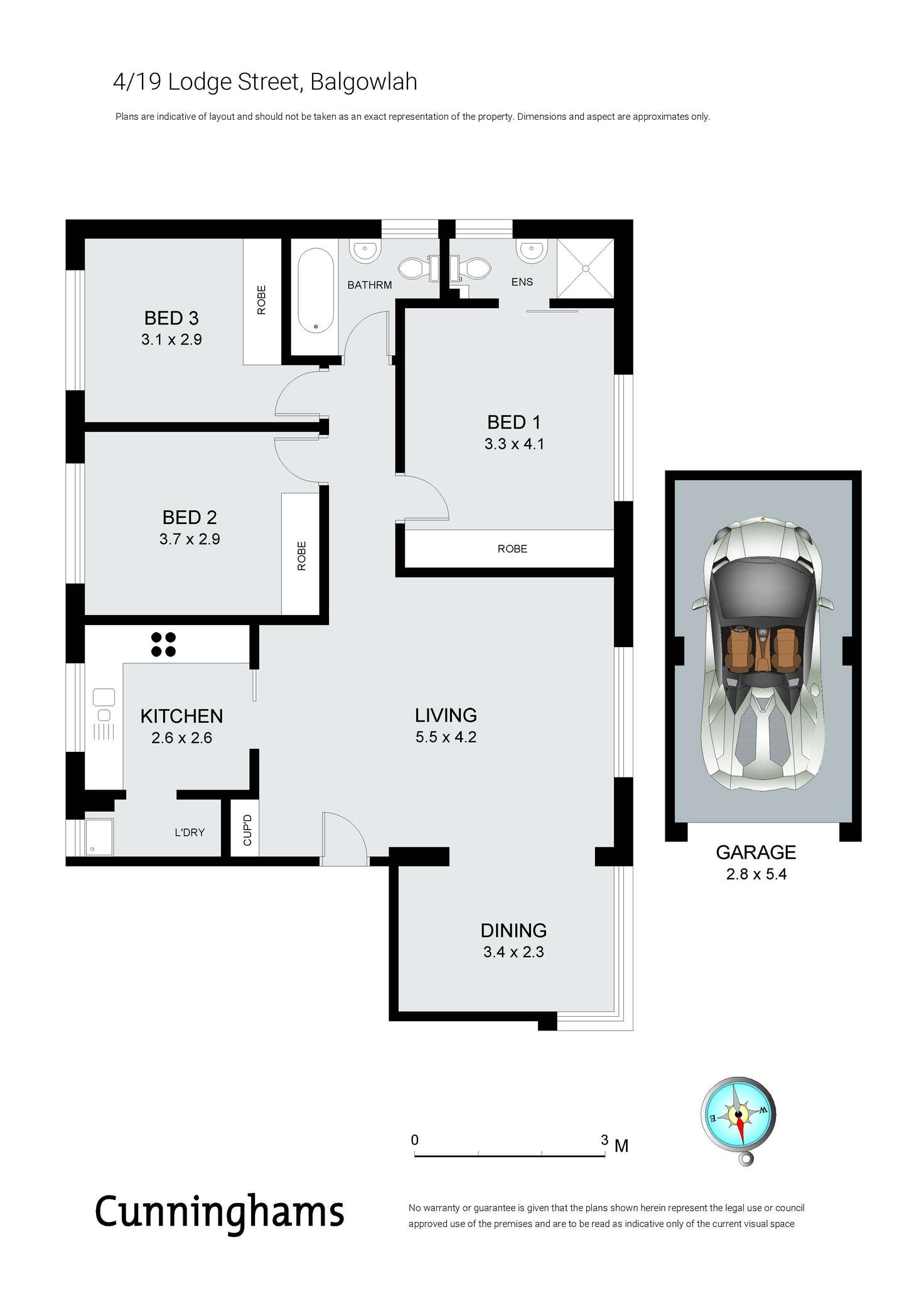 Floorplan of Homely unit listing, 4/19 Lodge Street, Balgowlah NSW 2093