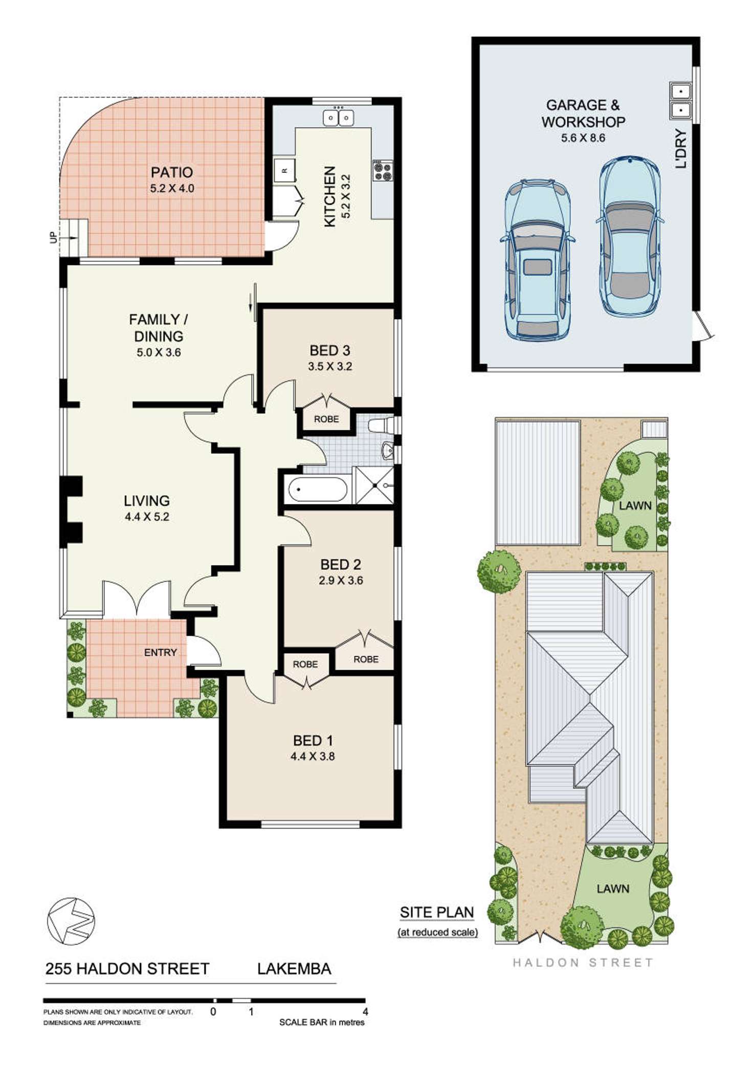 Floorplan of Homely house listing, 255 Haldon Street, Lakemba NSW 2195