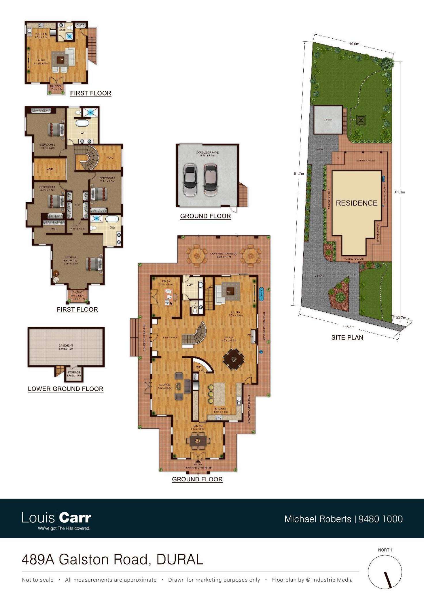 Floorplan of Homely house listing, 489a Galston Road, Dural NSW 2158