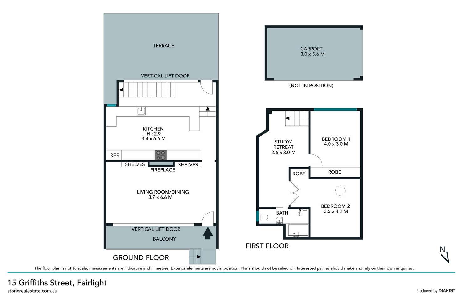 Floorplan of Homely house listing, 15 Griffiths Street, Fairlight NSW 2094