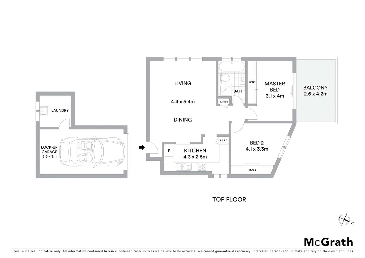 Floorplan of Homely unit listing, 17/679 Forest Road, Bexley NSW 2207