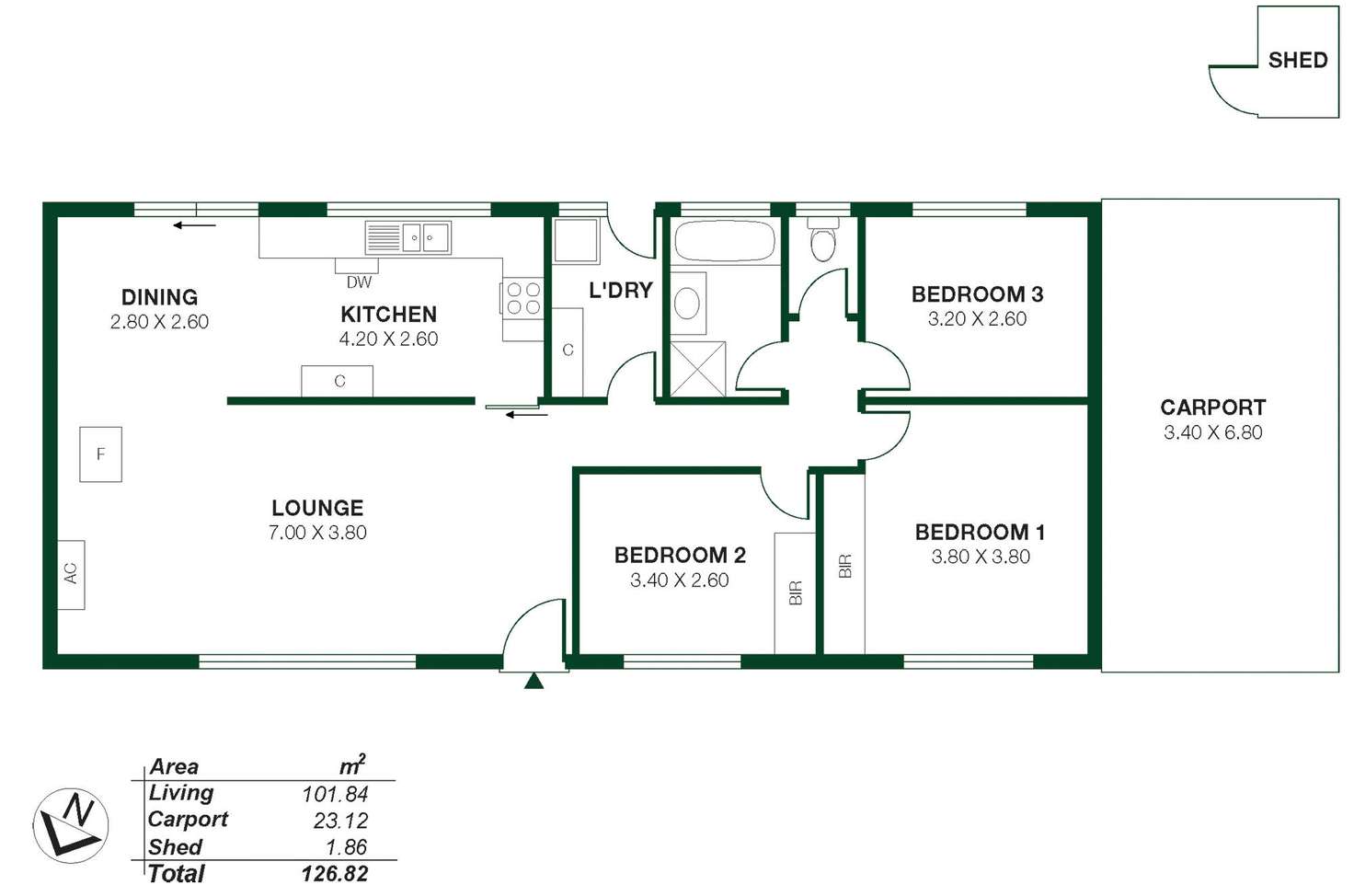 Floorplan of Homely house listing, 5 Bridge Street, Balhannah SA 5242