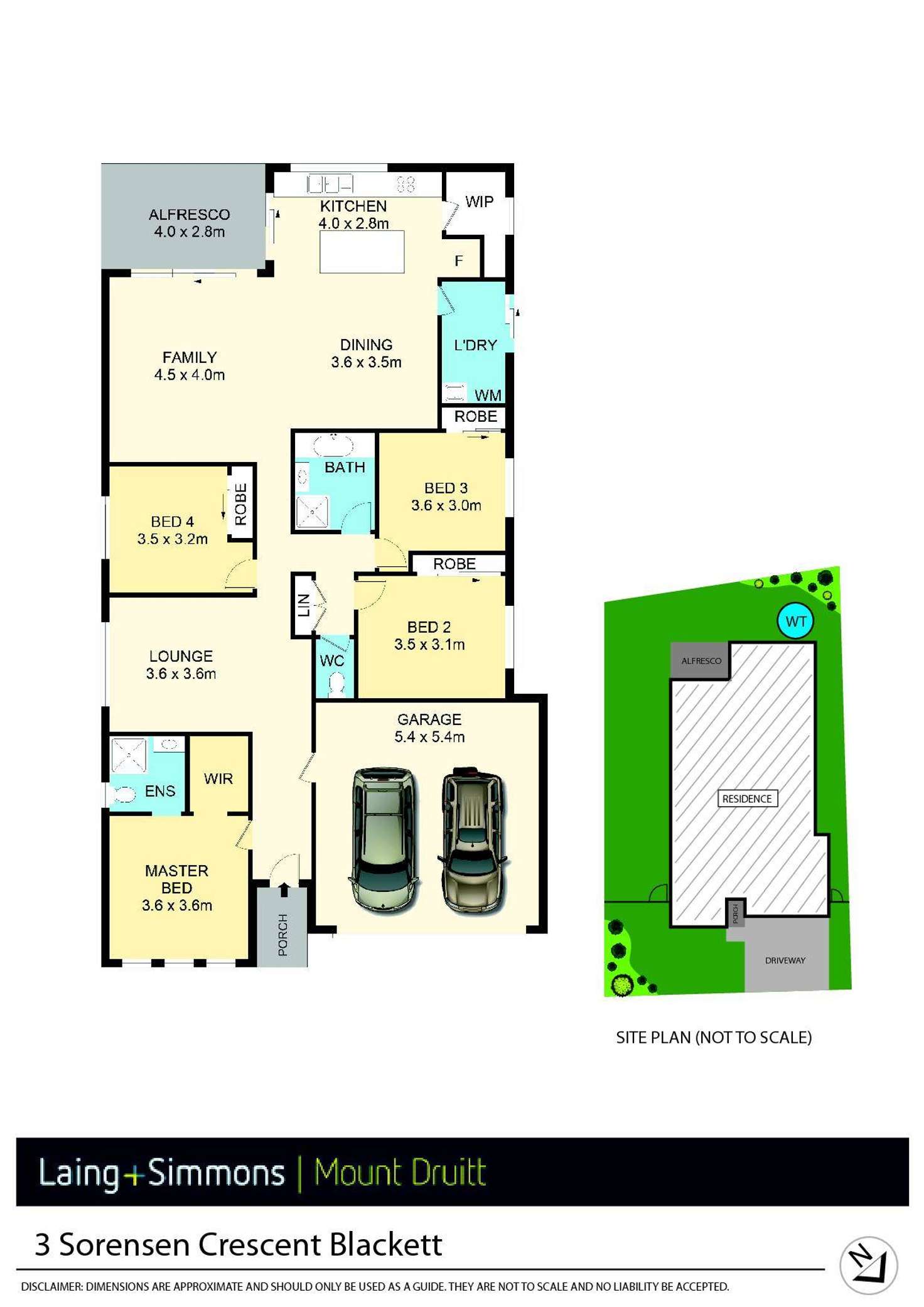 Floorplan of Homely house listing, 3 Sorensen Crescent, Blackett NSW 2770