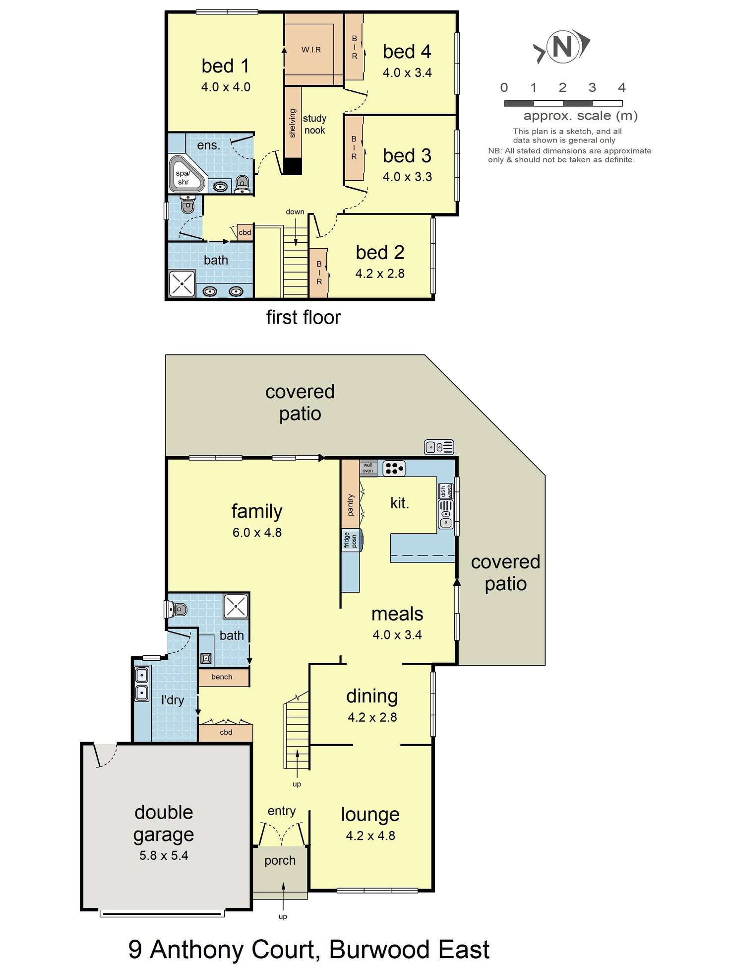 Floorplan of Homely house listing, 9 Anthony Court, Burwood East VIC 3151