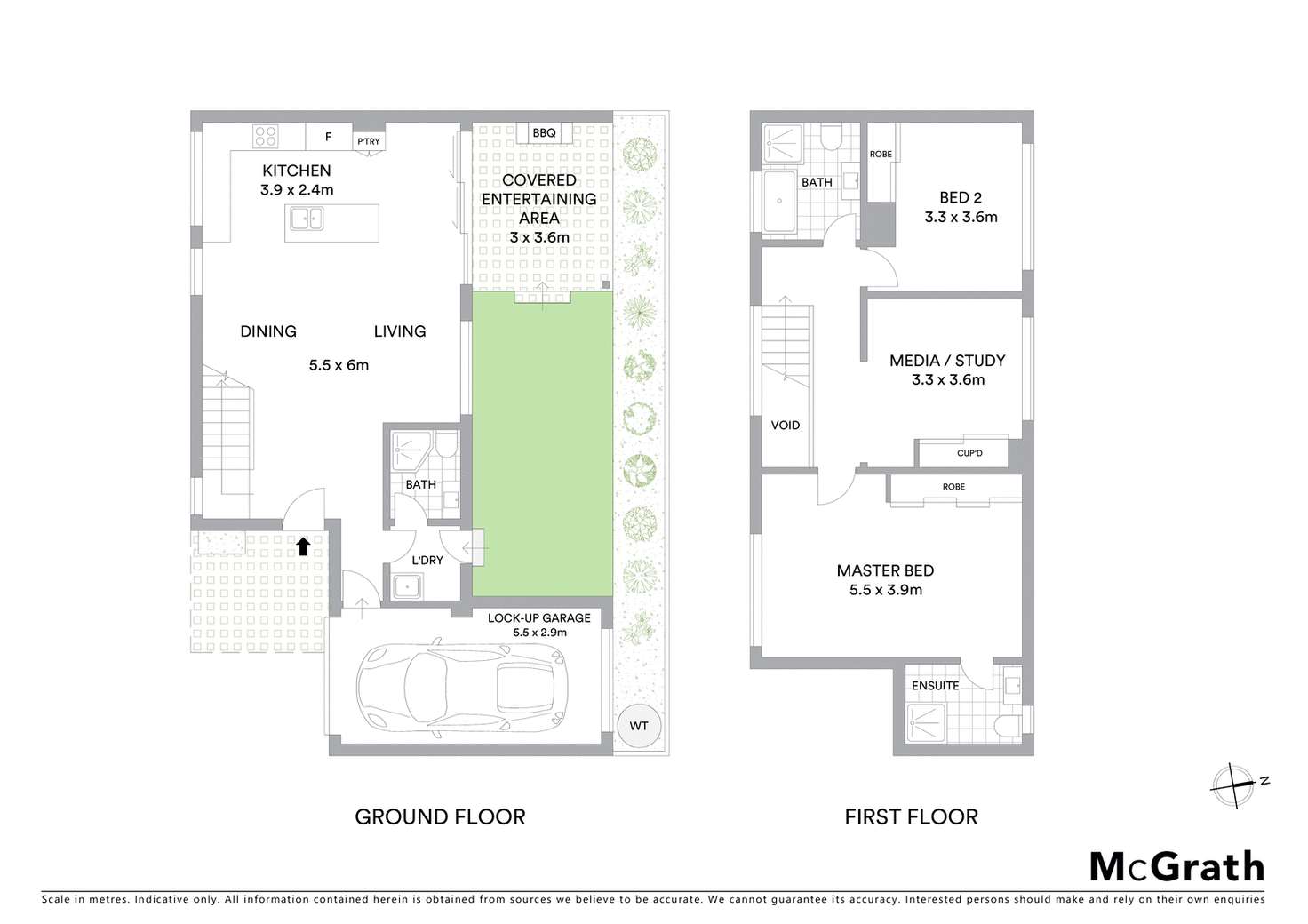 Floorplan of Homely villa listing, 3/58 Walter Street, Sans Souci NSW 2219