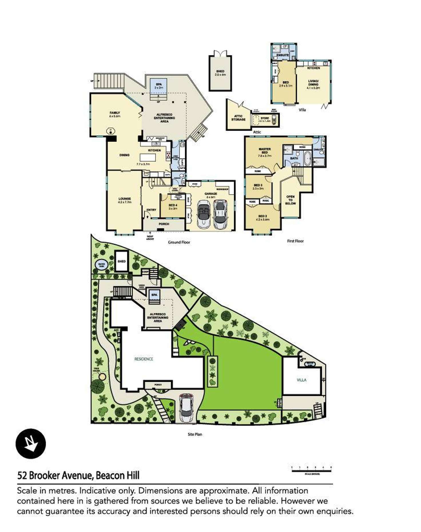 Floorplan of Homely house listing, 52 Brooker Avenue, Beacon Hill NSW 2100