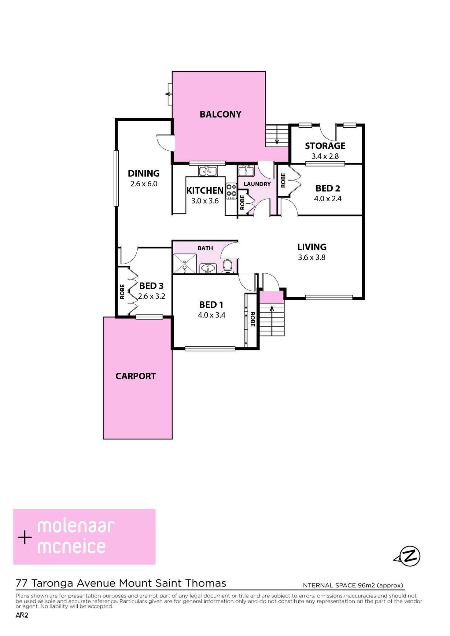 Floorplan of Homely house listing, 77 Taronga Avenue, Mount Saint Thomas NSW 2500