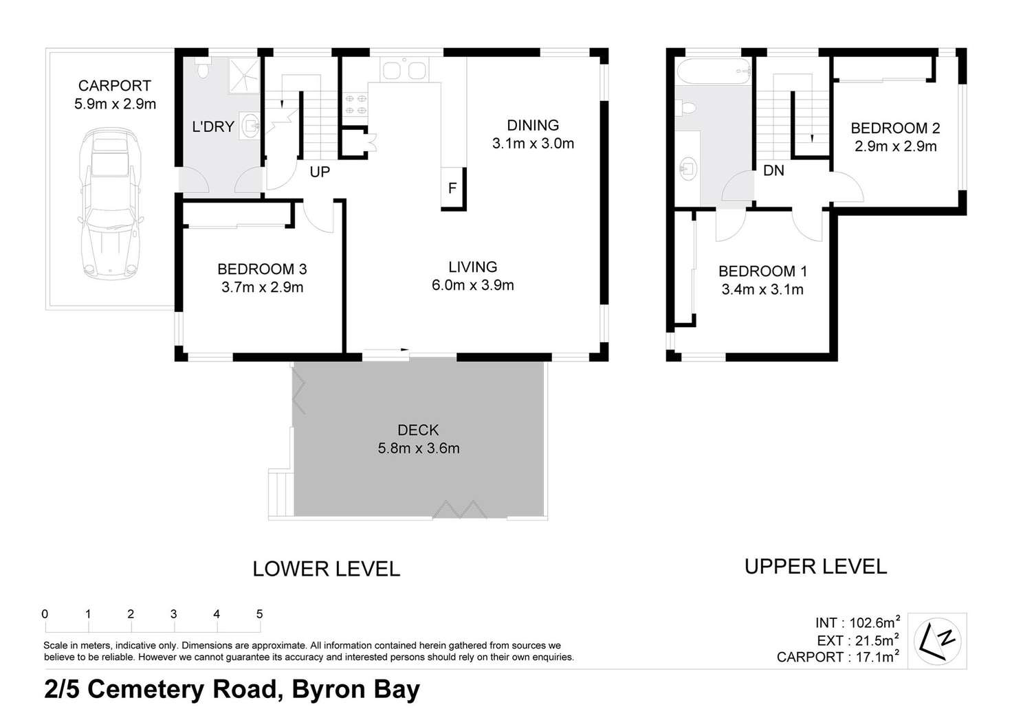Floorplan of Homely house listing, 2/5 Cemetery Road, Byron Bay NSW 2481