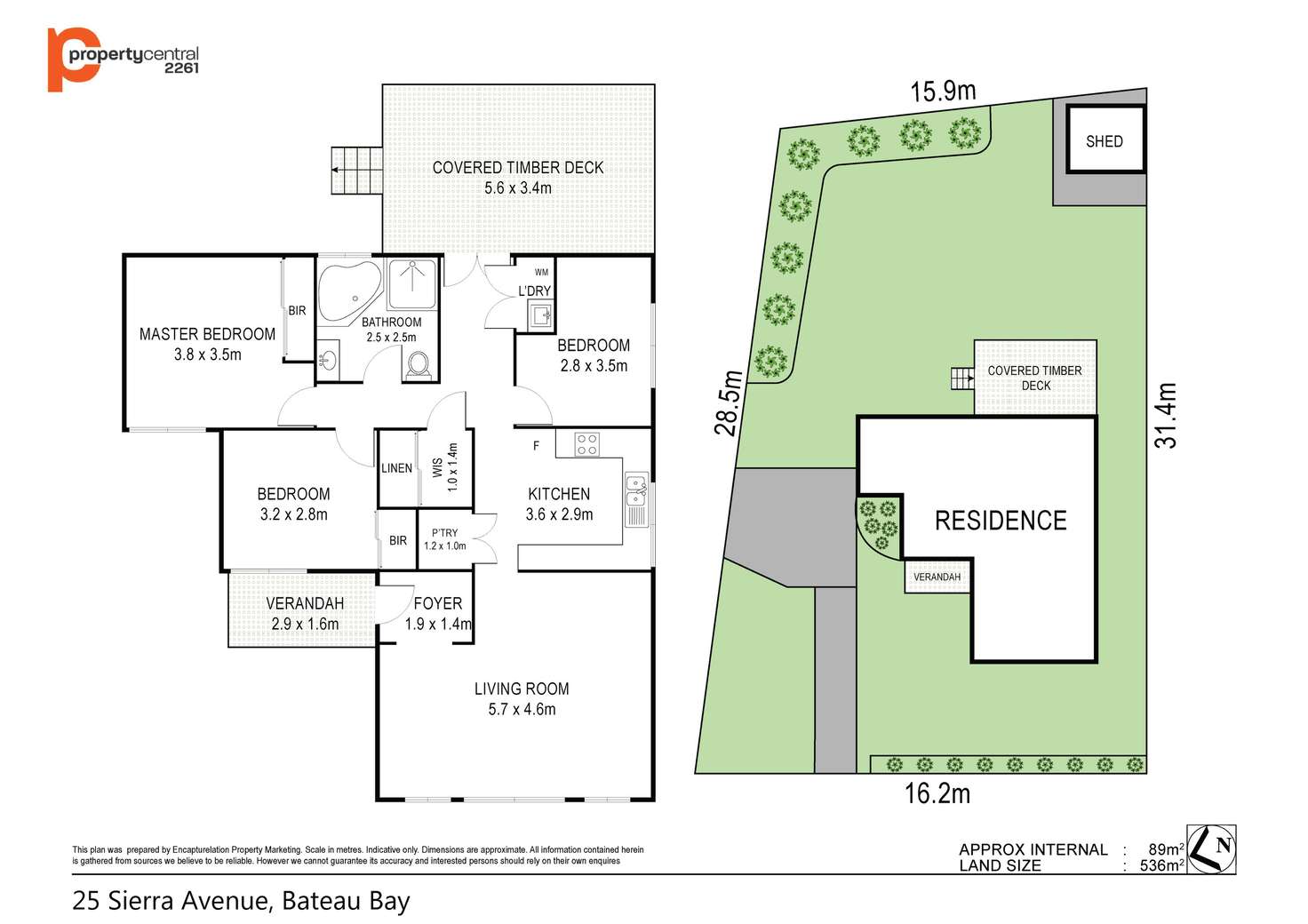 Floorplan of Homely house listing, 25 Sierra Avenue, Bateau Bay NSW 2261