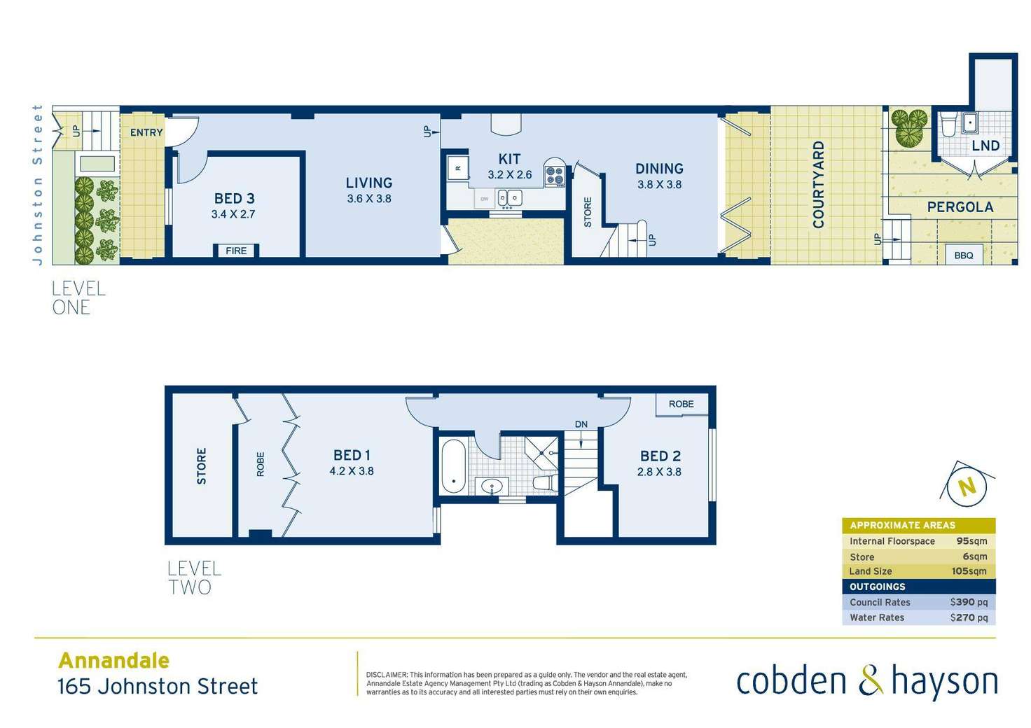 Floorplan of Homely house listing, 165 Johnston Street, Annandale NSW 2038