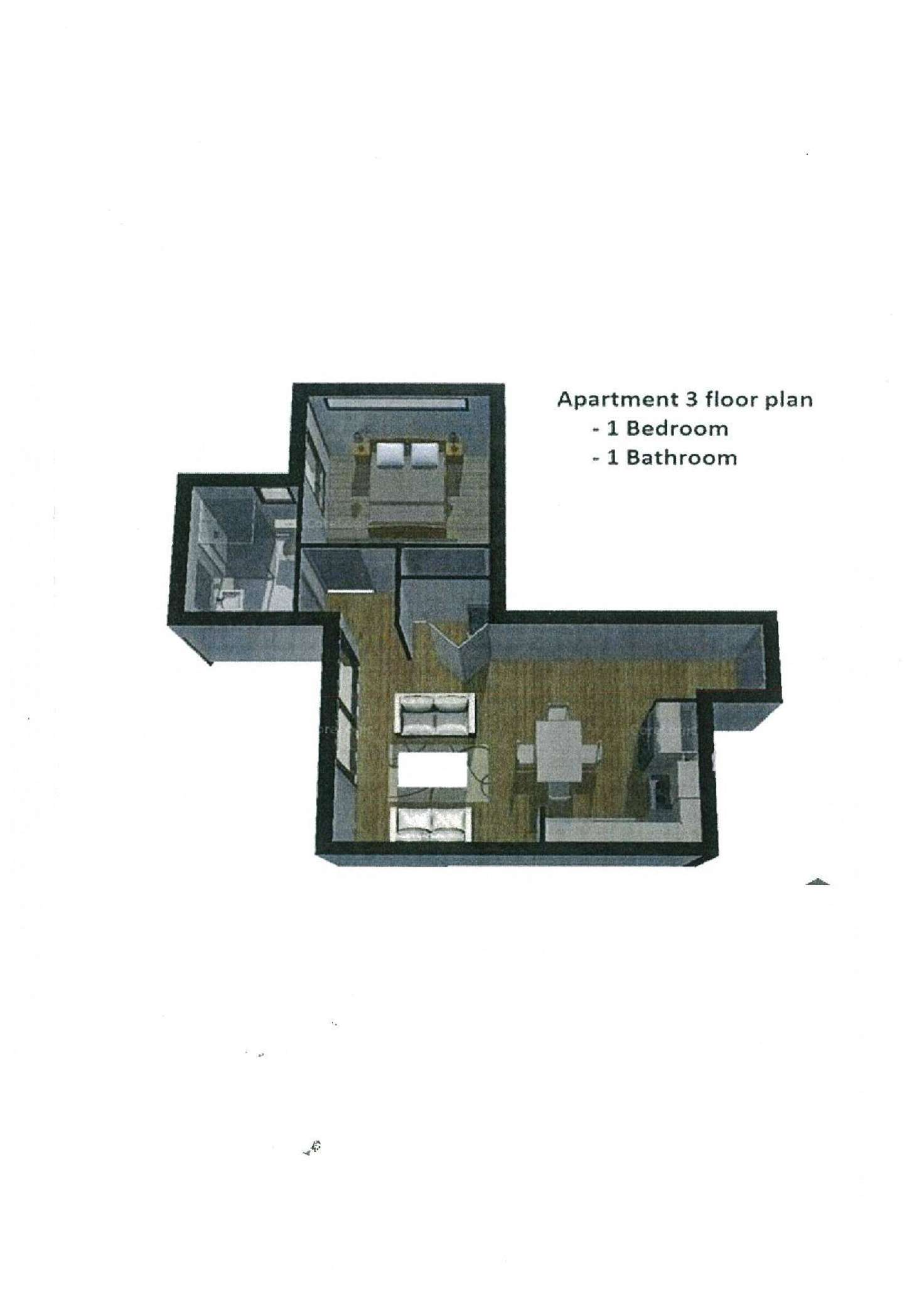 Floorplan of Homely apartment listing, 3/133 Nicholson Street, Coburg VIC 3058