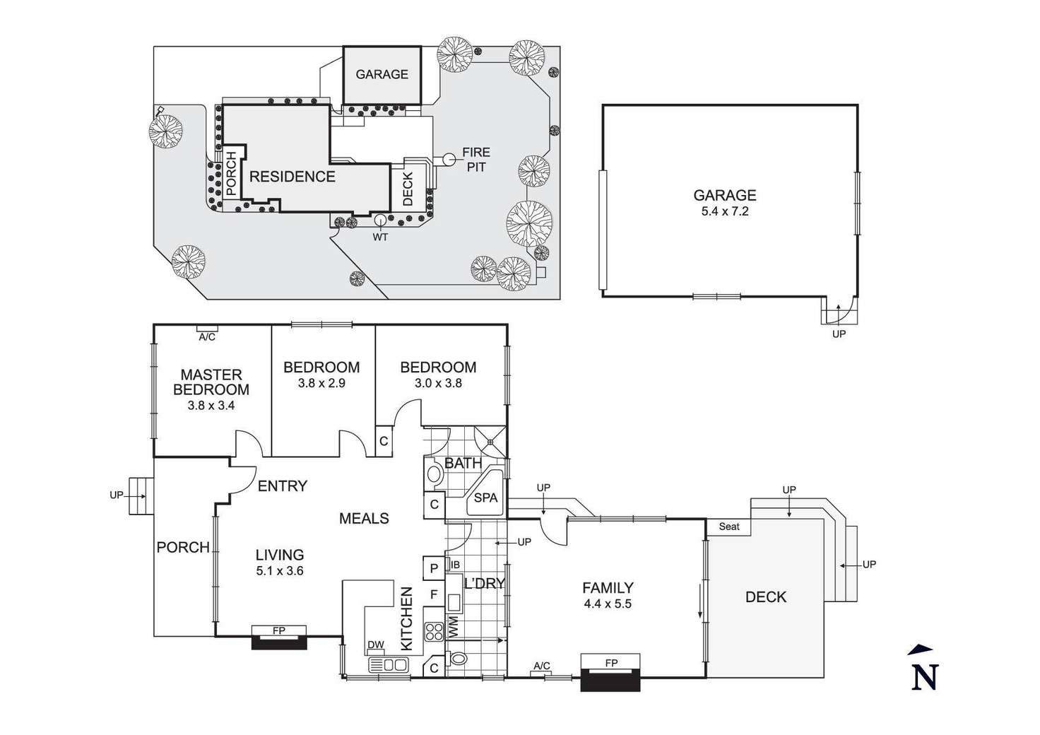 Floorplan of Homely house listing, 26-28 Hopetoun Road, Park Orchards VIC 3114