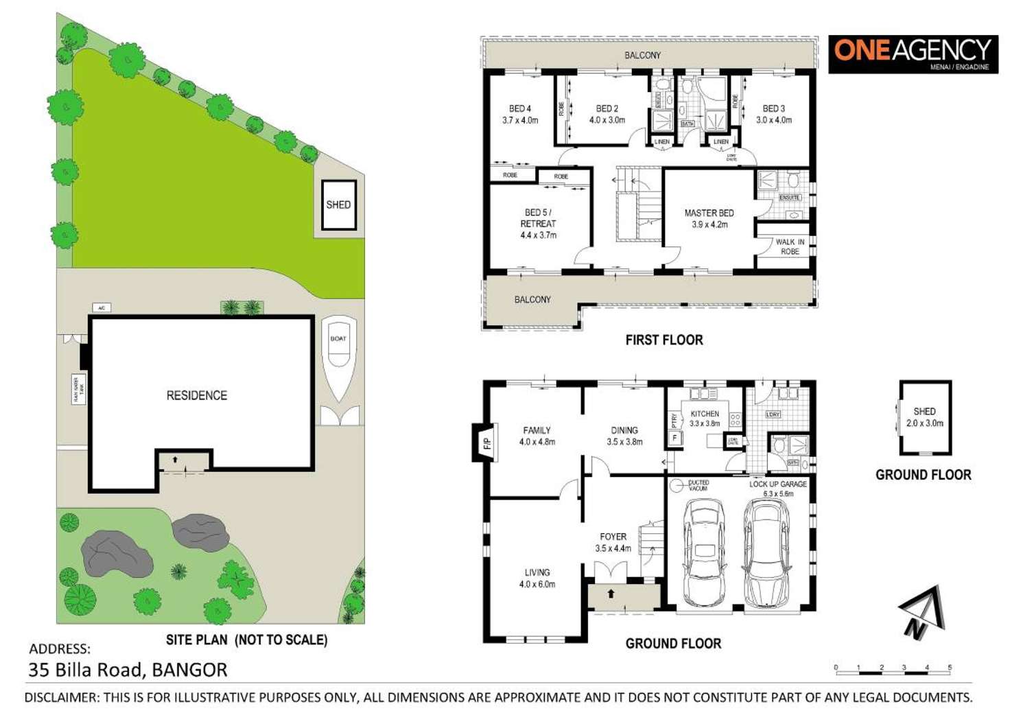 Floorplan of Homely house listing, 35 Billa Road, Bangor NSW 2234