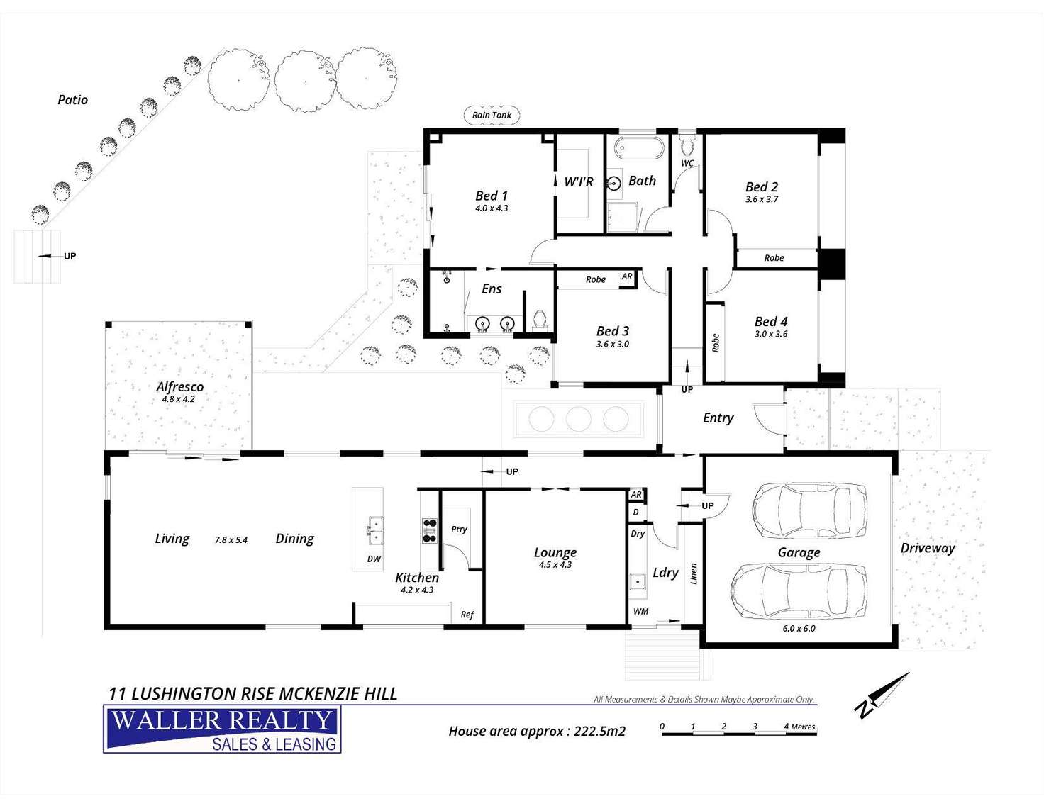 Floorplan of Homely house listing, 11 Lushington Rise, Mckenzie Hill VIC 3451