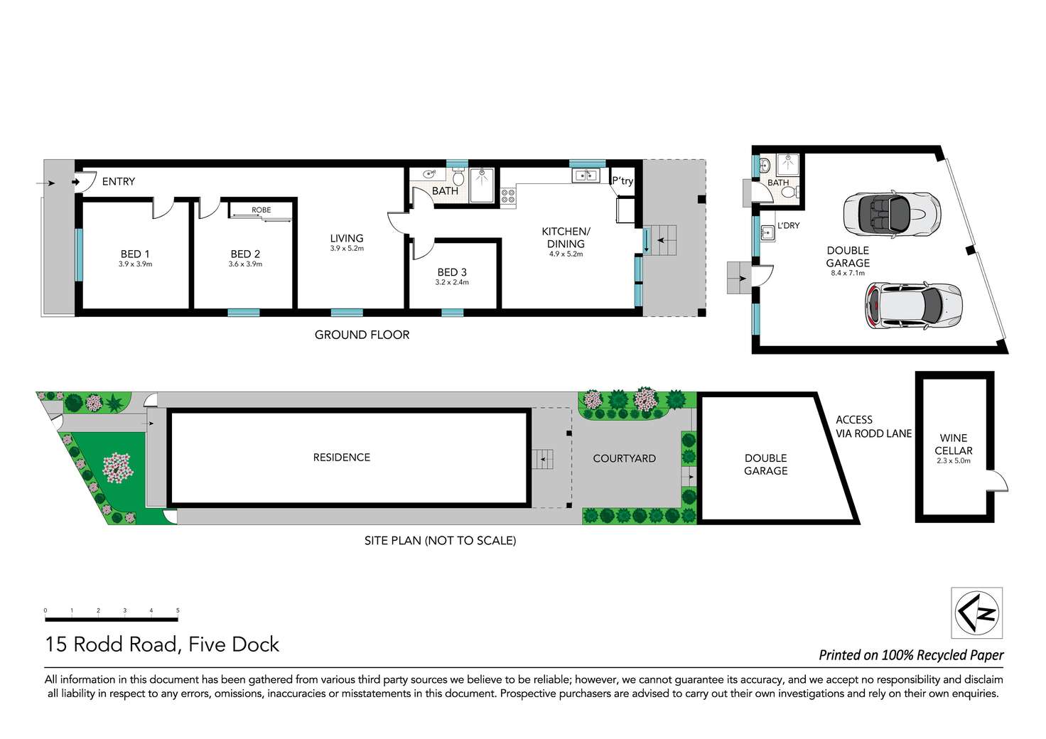 Floorplan of Homely house listing, 15 Rodd Road, Five Dock NSW 2046