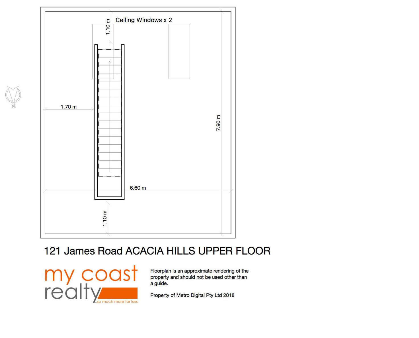 Floorplan of Homely house listing, 121 James Road, Acacia Hills TAS 7306